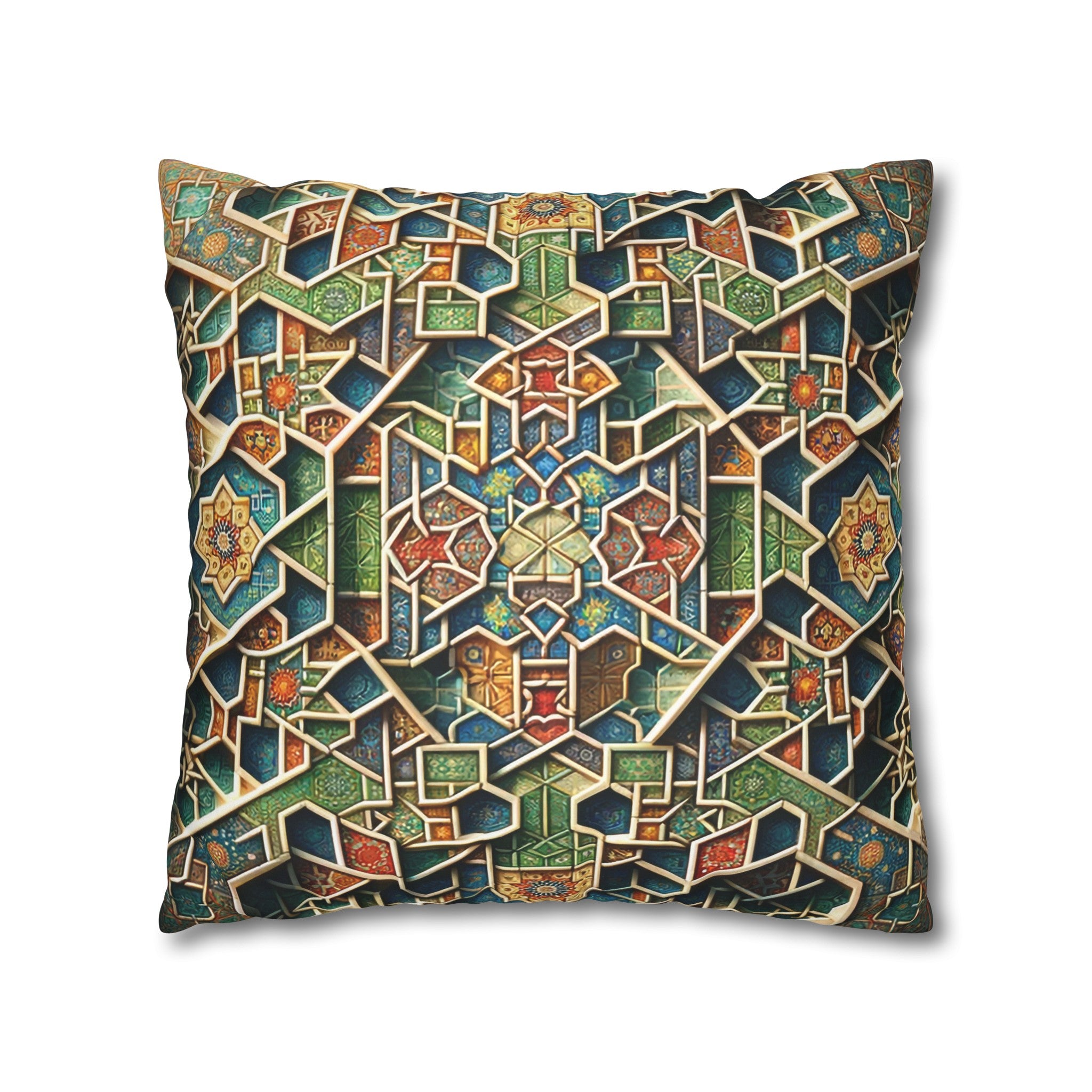 Persian Art (2) - Suede Square Pillowcase