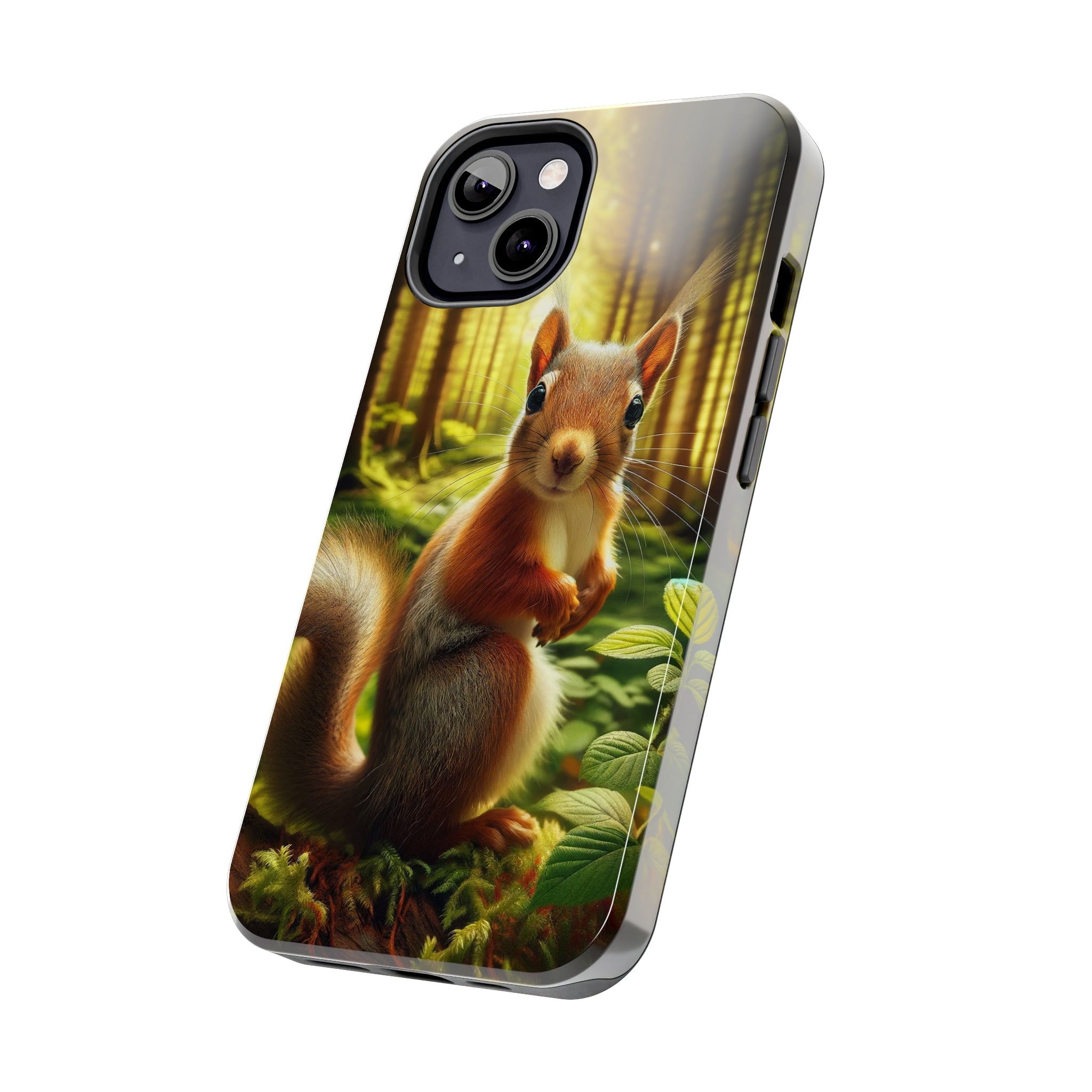 Curious squirrel - Tough Phone Case