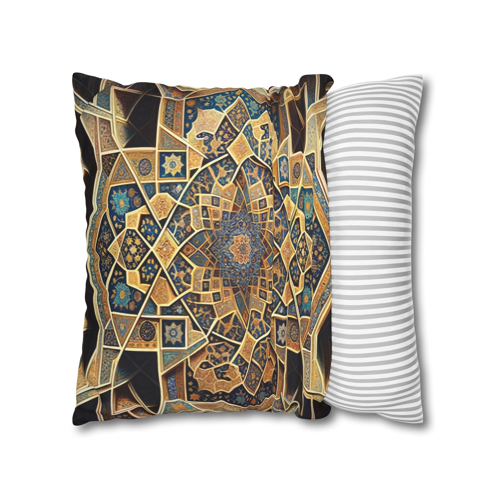 Persian Art (3) - Suede Square Pillowcase