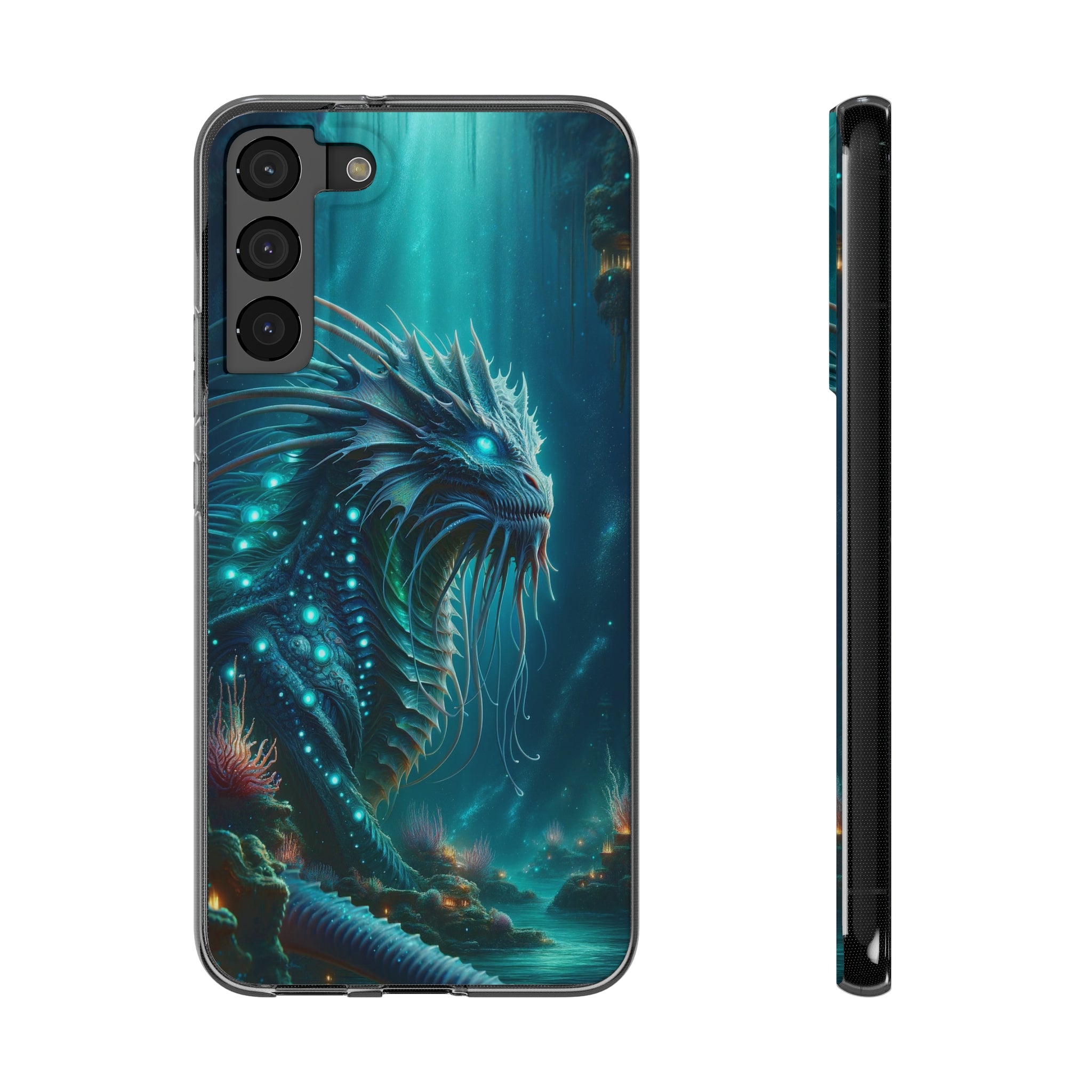 Sea monster - Soft Phone Case