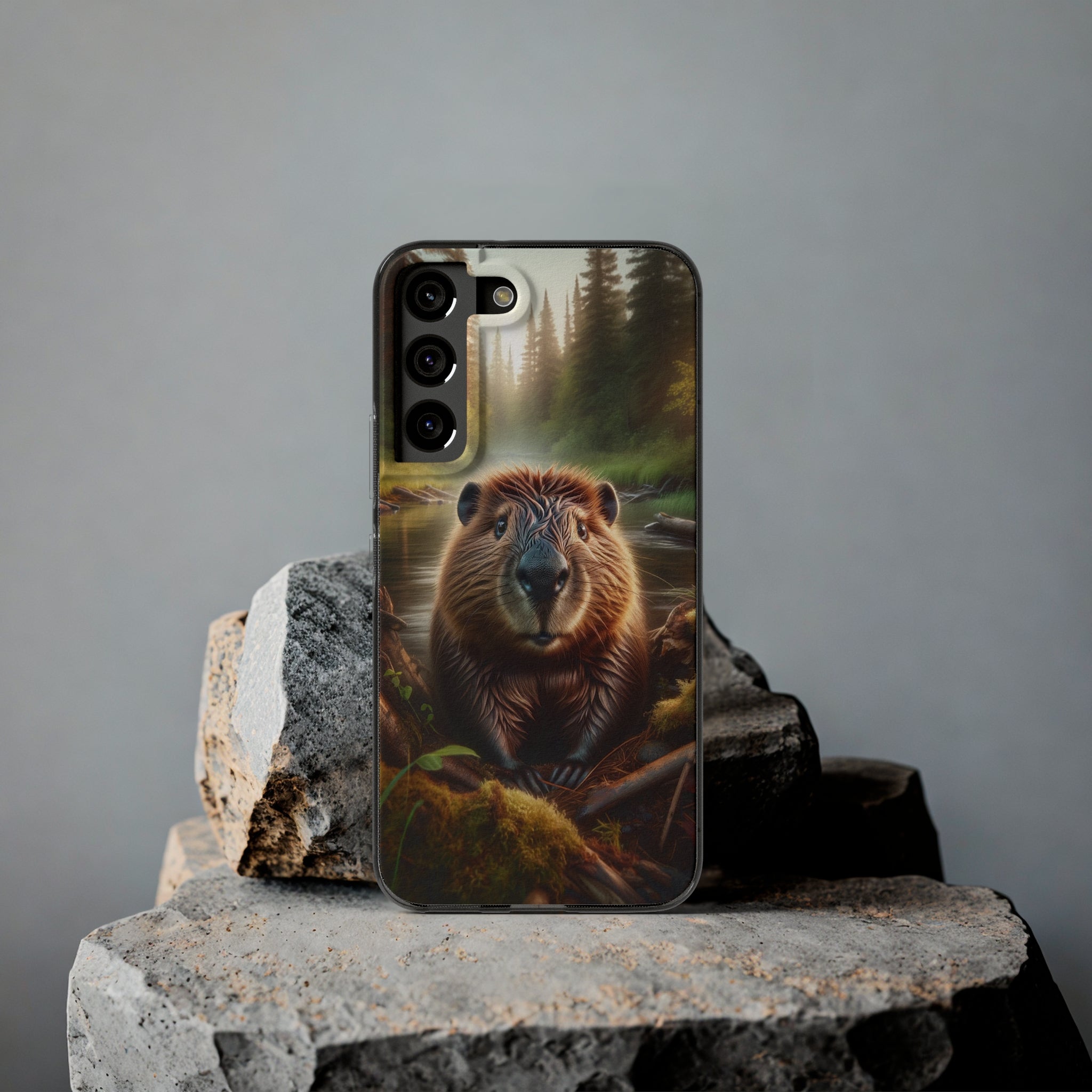 Sad Beaver - Soft Phone Case