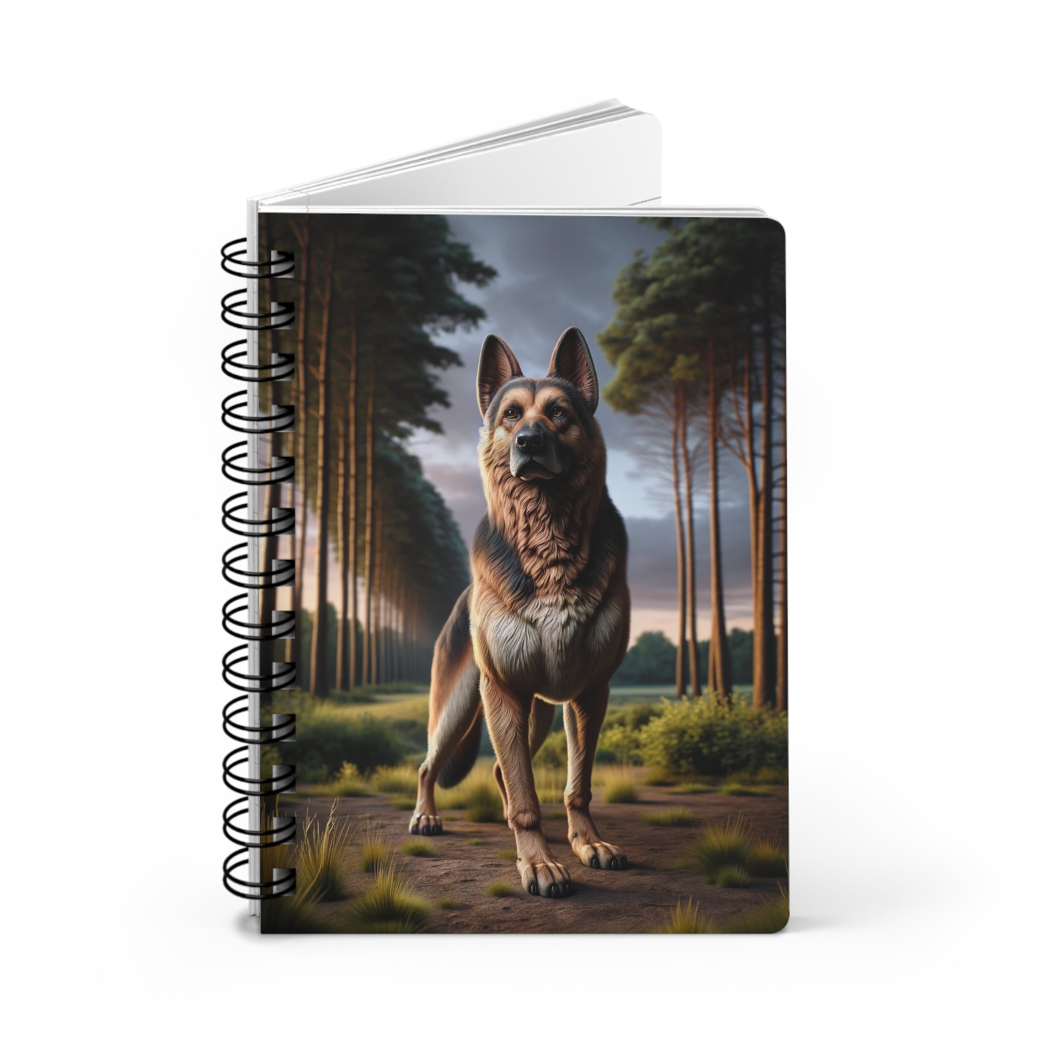 German Shepherd - Spiral Notebook