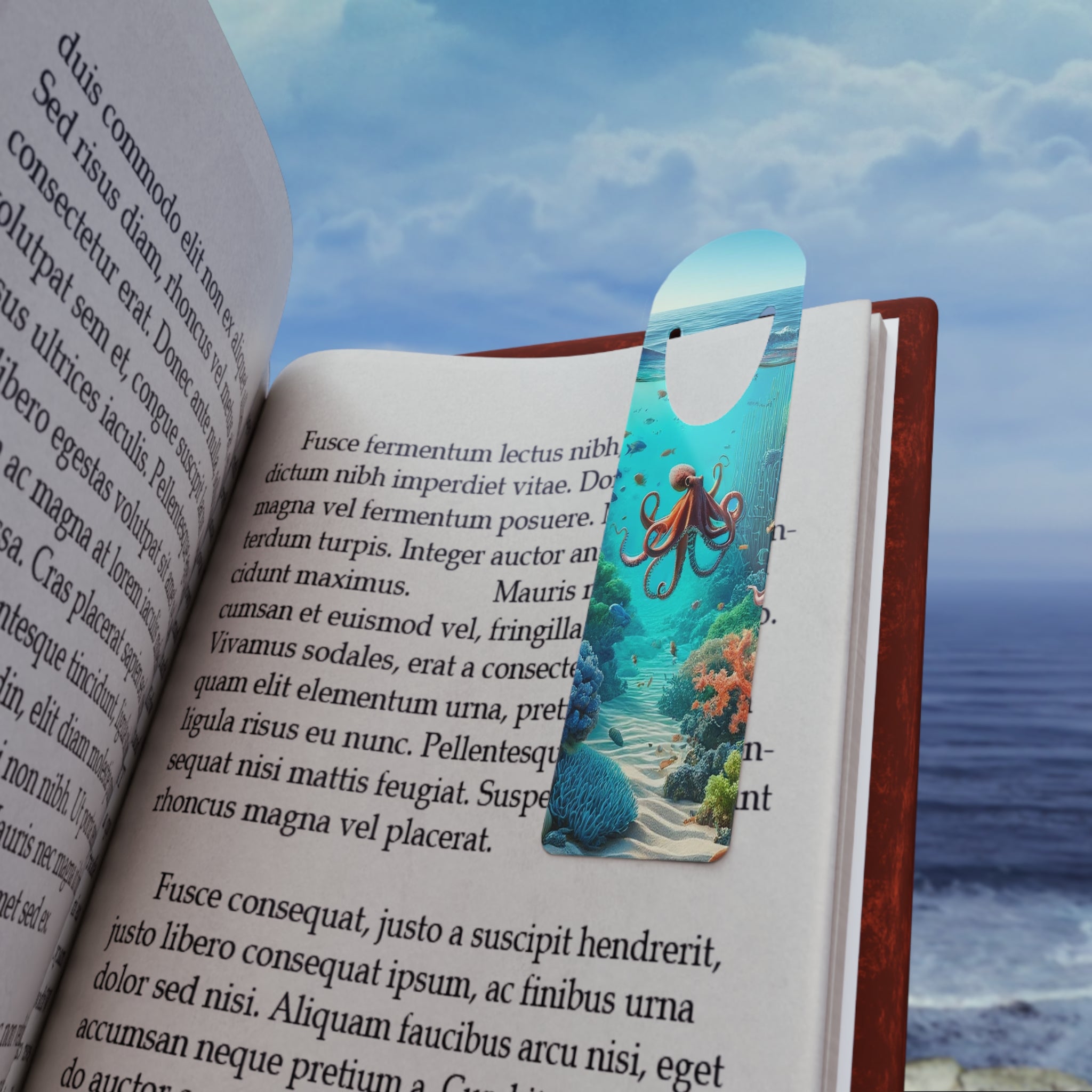 Octopus - Bookmark