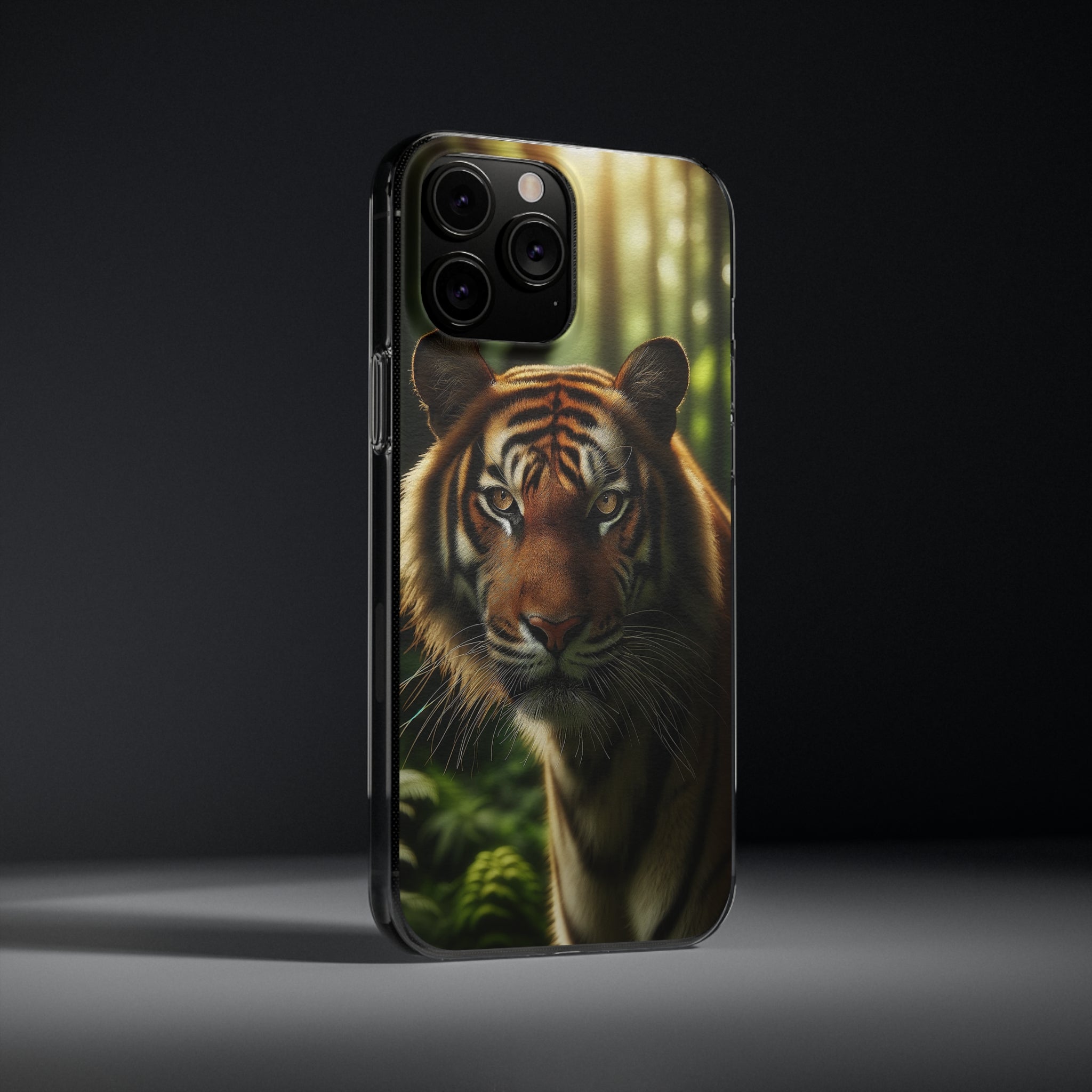 Curious Tiger - Soft Phone Case