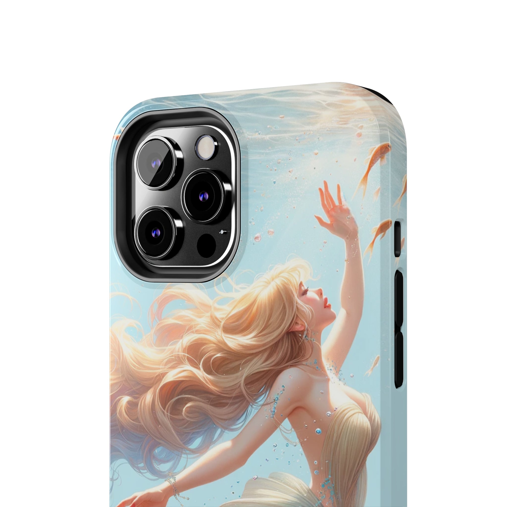 Blond mermaid - Tough Phone Case