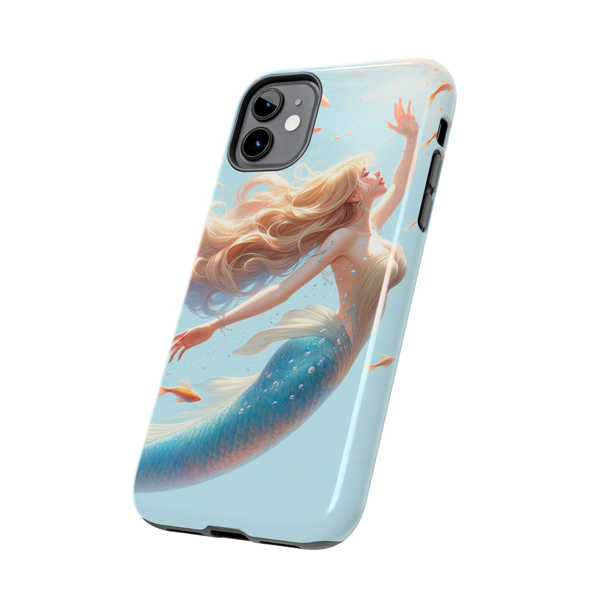 Blond mermaid - Tough Phone Case