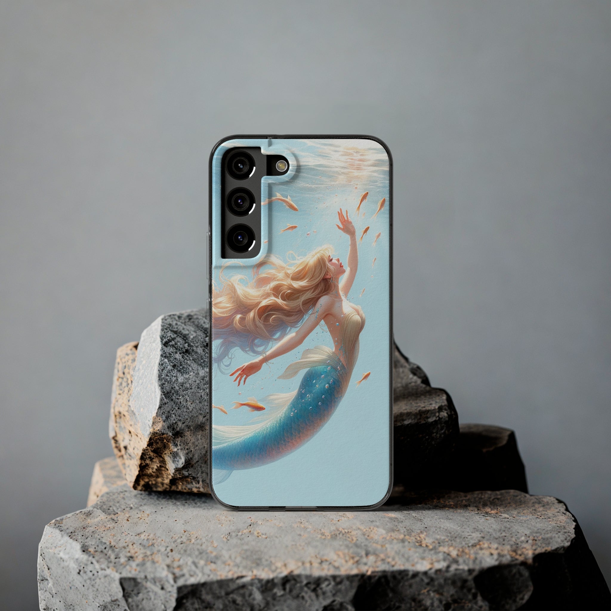 Blond Mermaid - Soft Phone Case