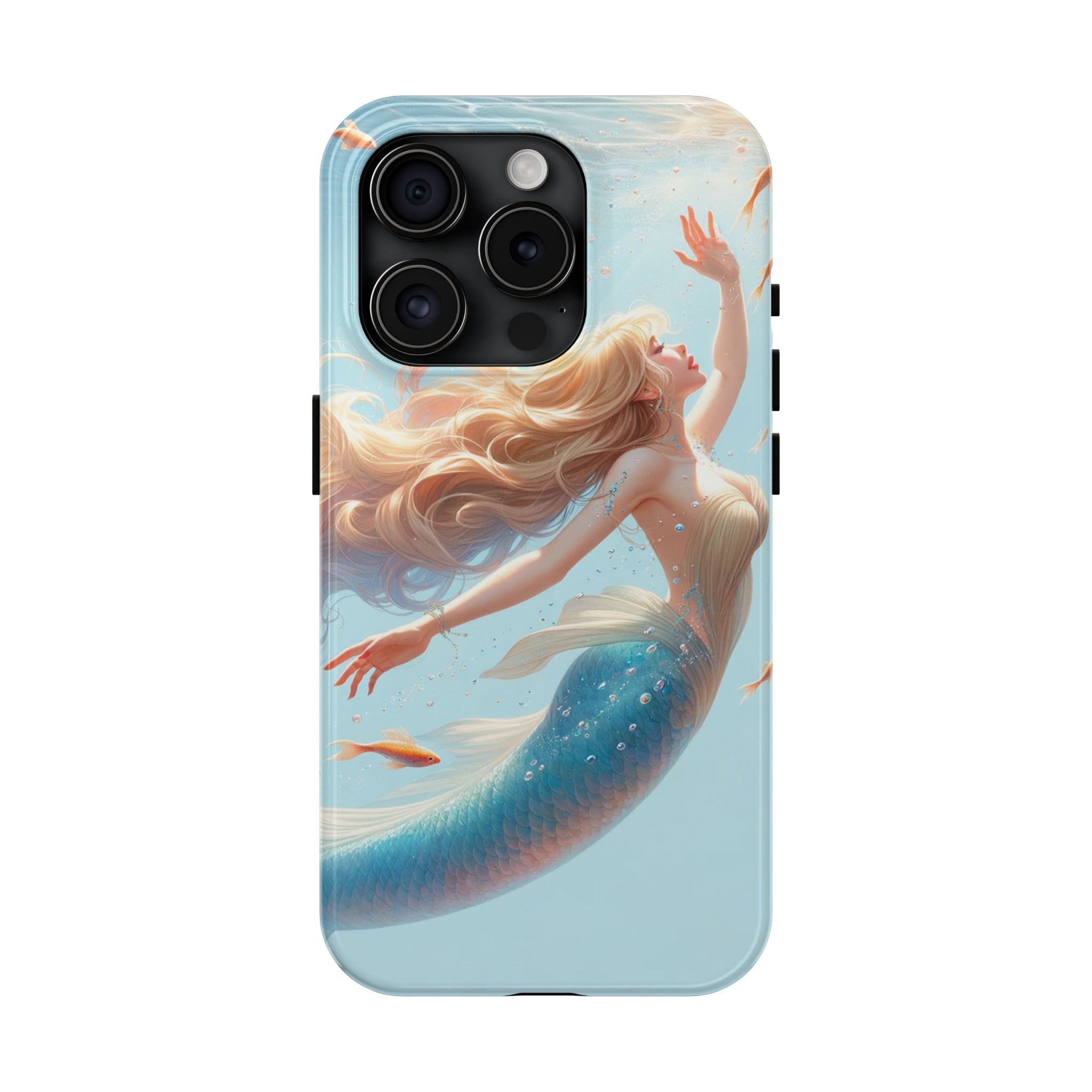 Blond mermaid - Tough Phone Case