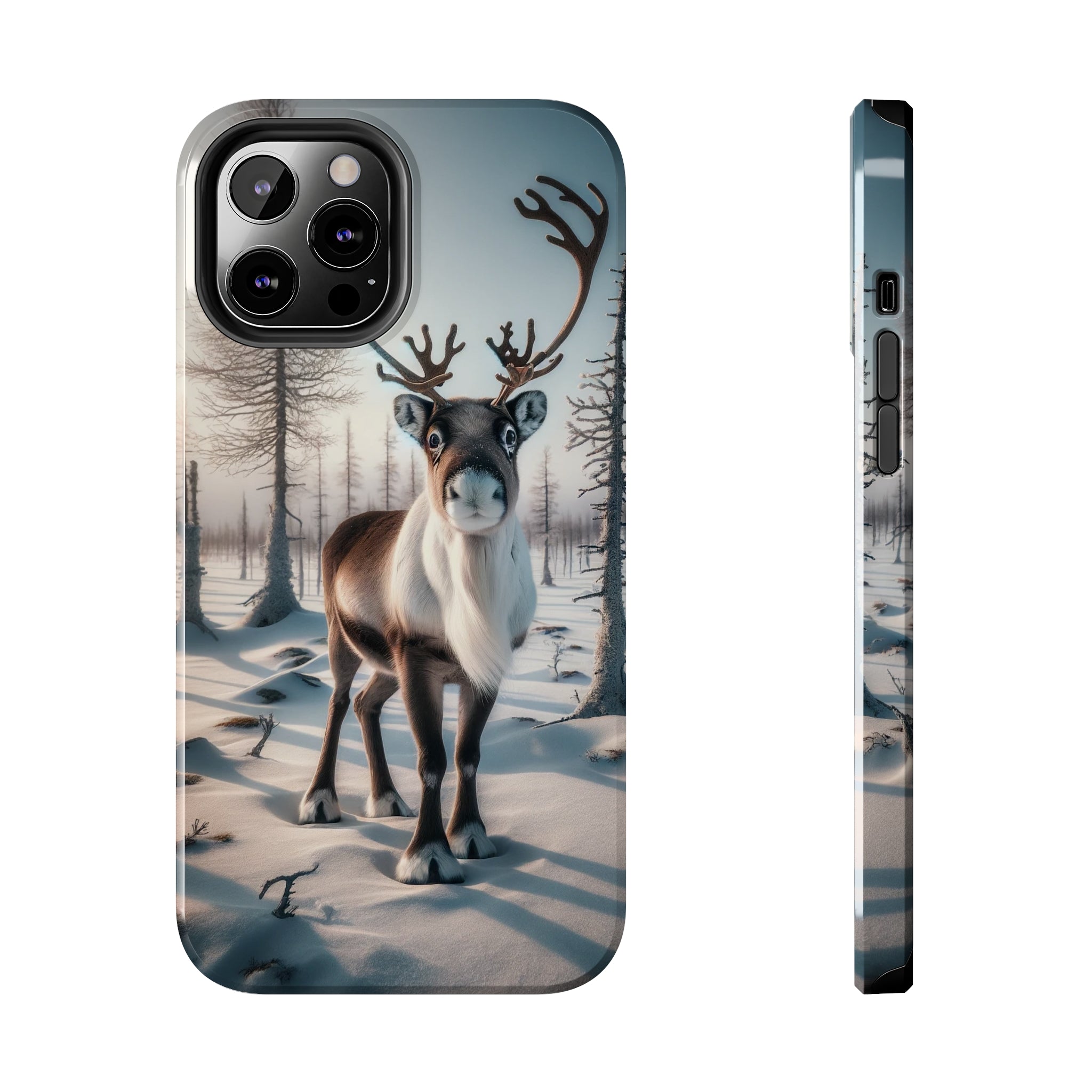 Curious reindeer - Tough Phone Case