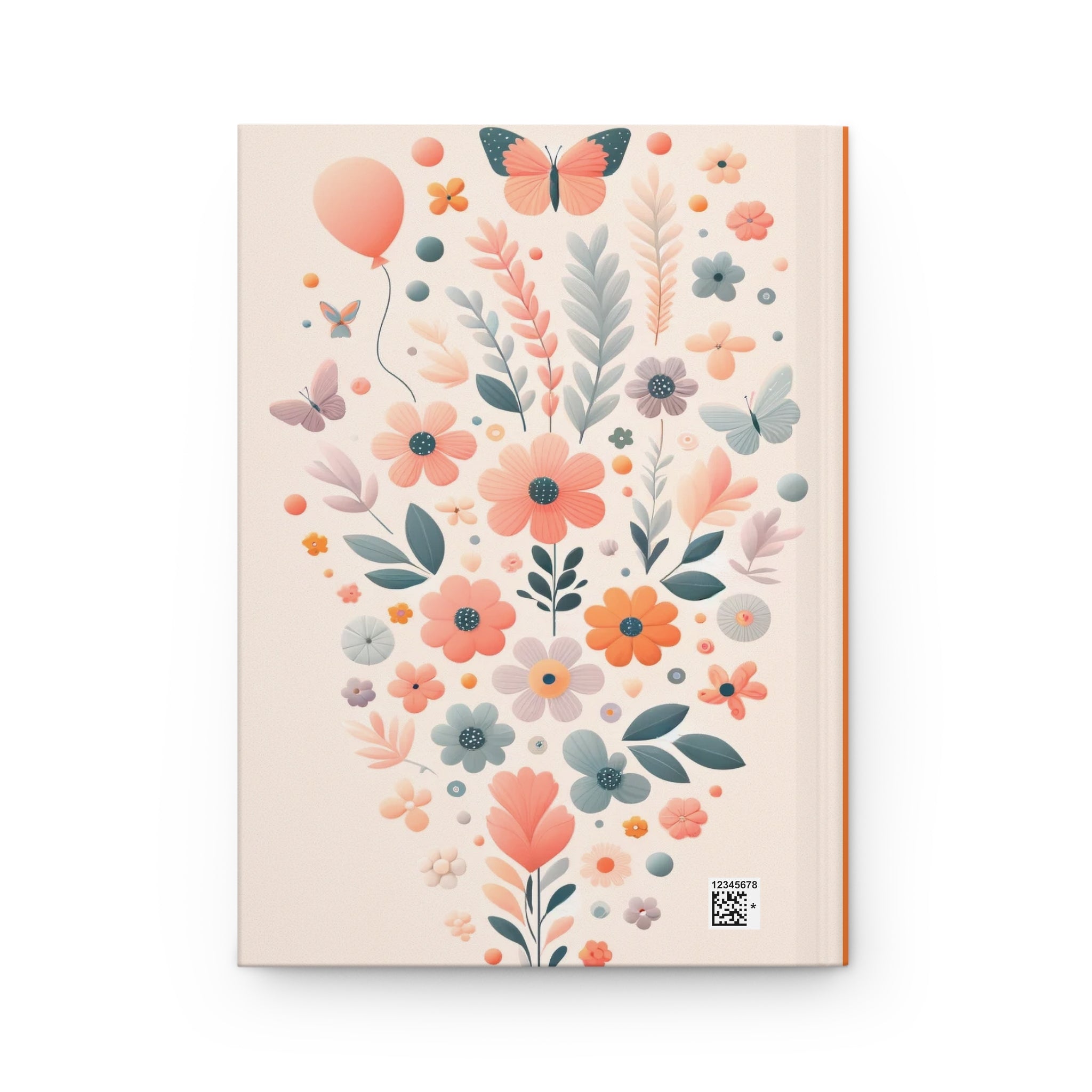 Balloons and butterflies 2 - Hardcover Notebook