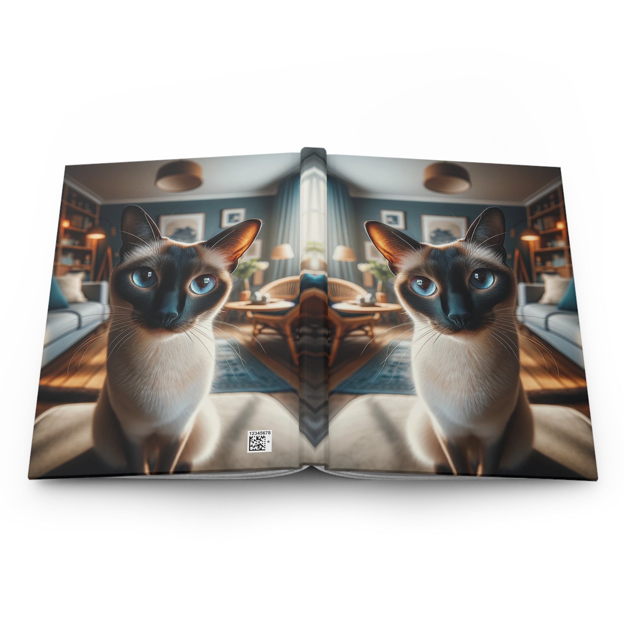 Siamese cat - Hardcover Notebook