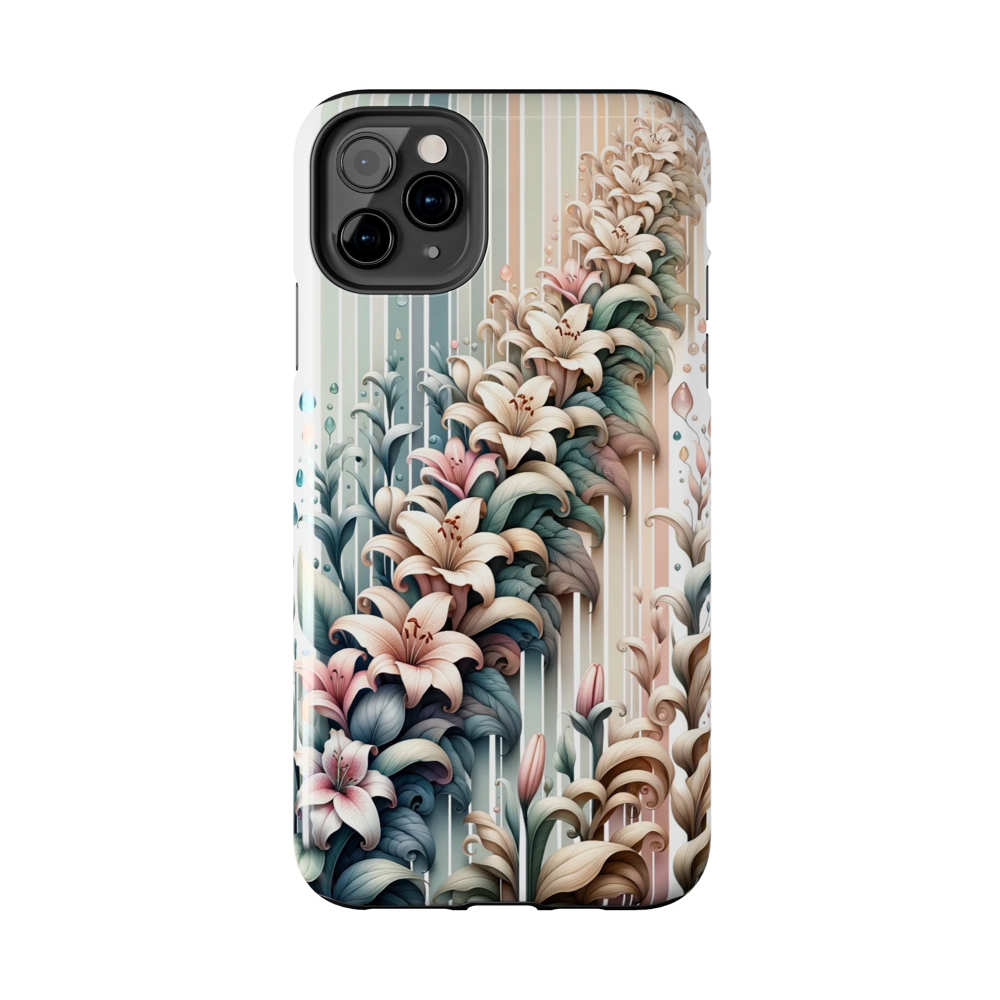 Pastel lilies - Tough Phone Case