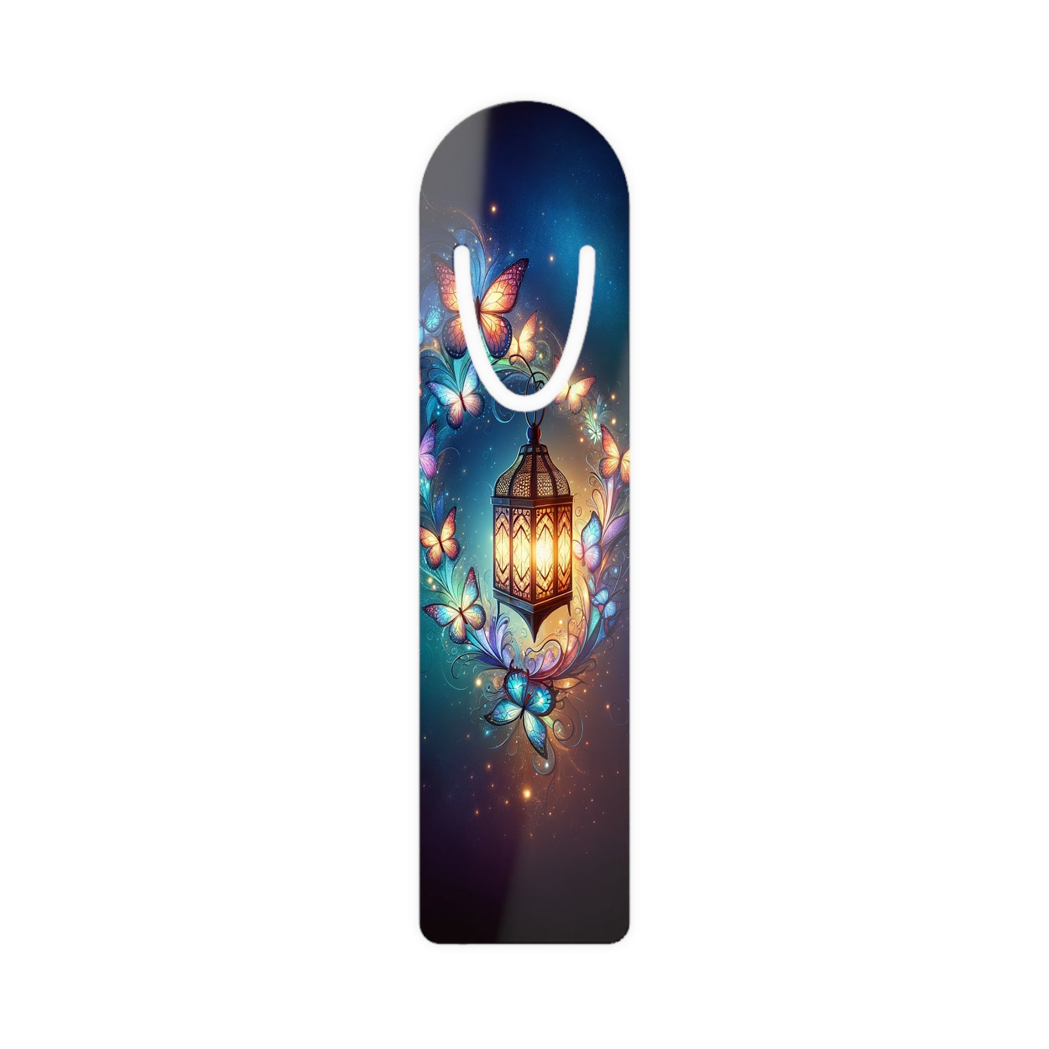 Butterflies around an Oil Lamp - Bookmark