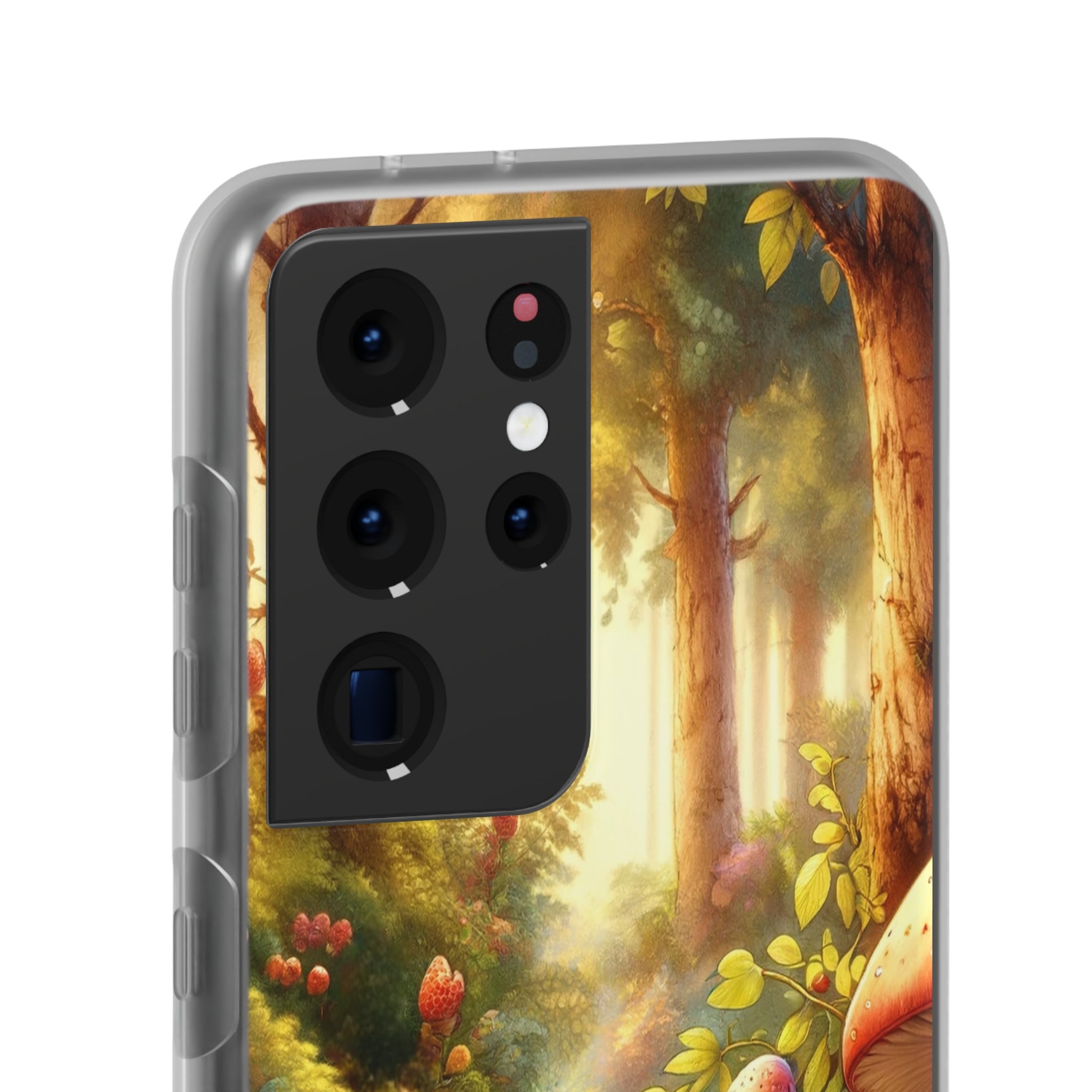 Gnome and mushrooms - Flexi Case (Samsung only)