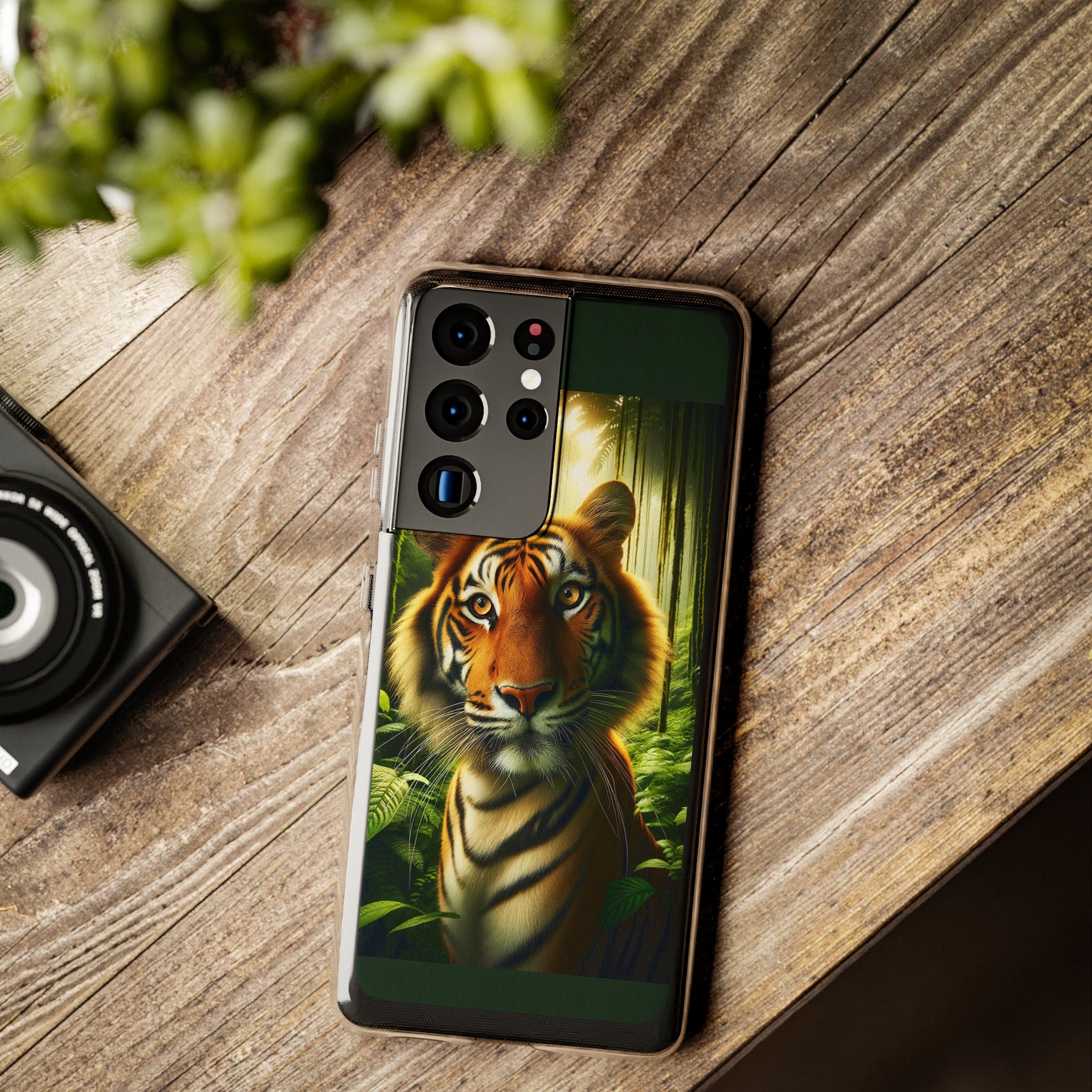 Curious Tiger - Soft Phone Cases