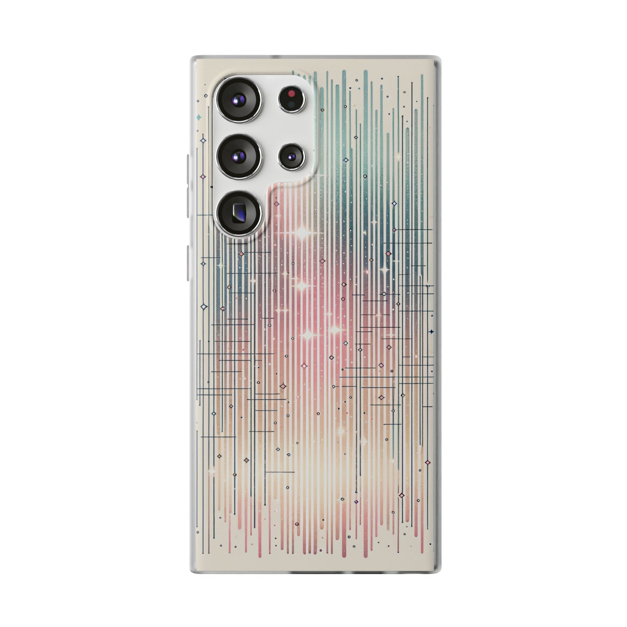 Pastel Lines- Flexi Case (Samsung only)