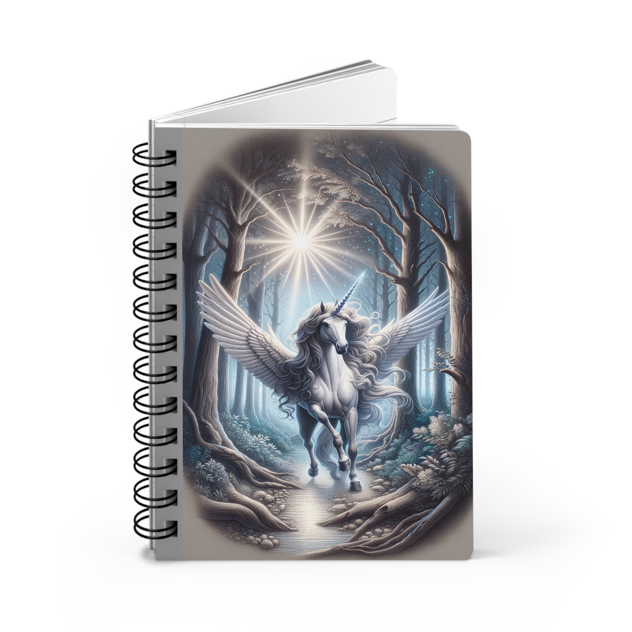 Unicorn 1 - Spiral Notebook