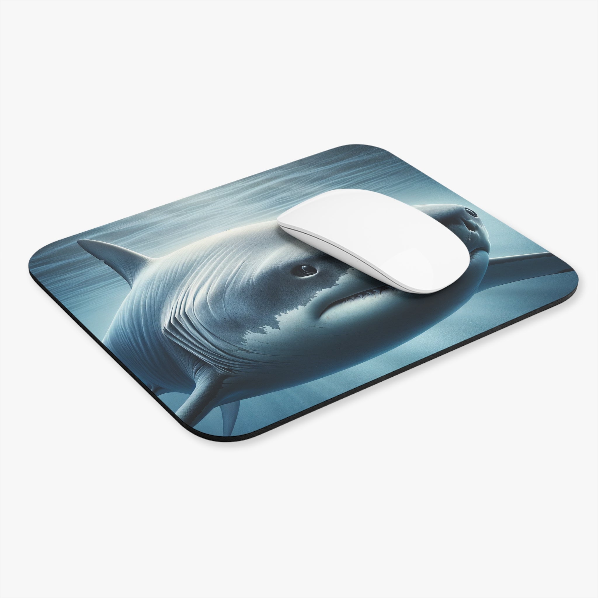 Angry shark - Mouse Pad (Rectangle)