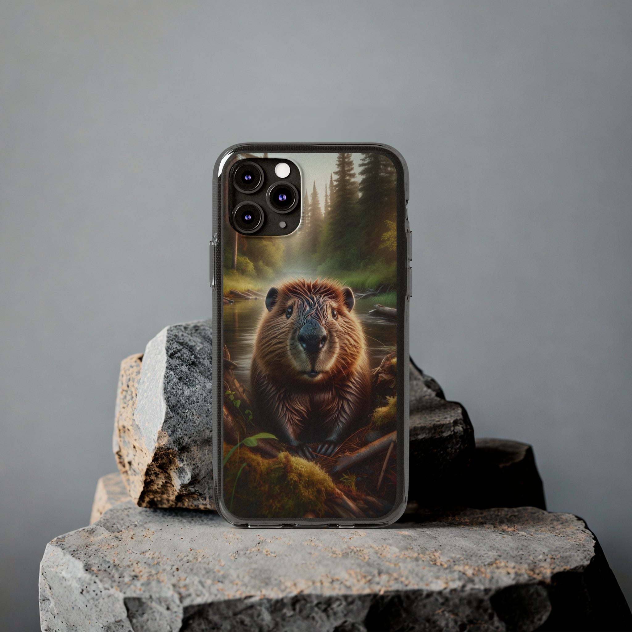 Sad Beaver - Soft Phone Case