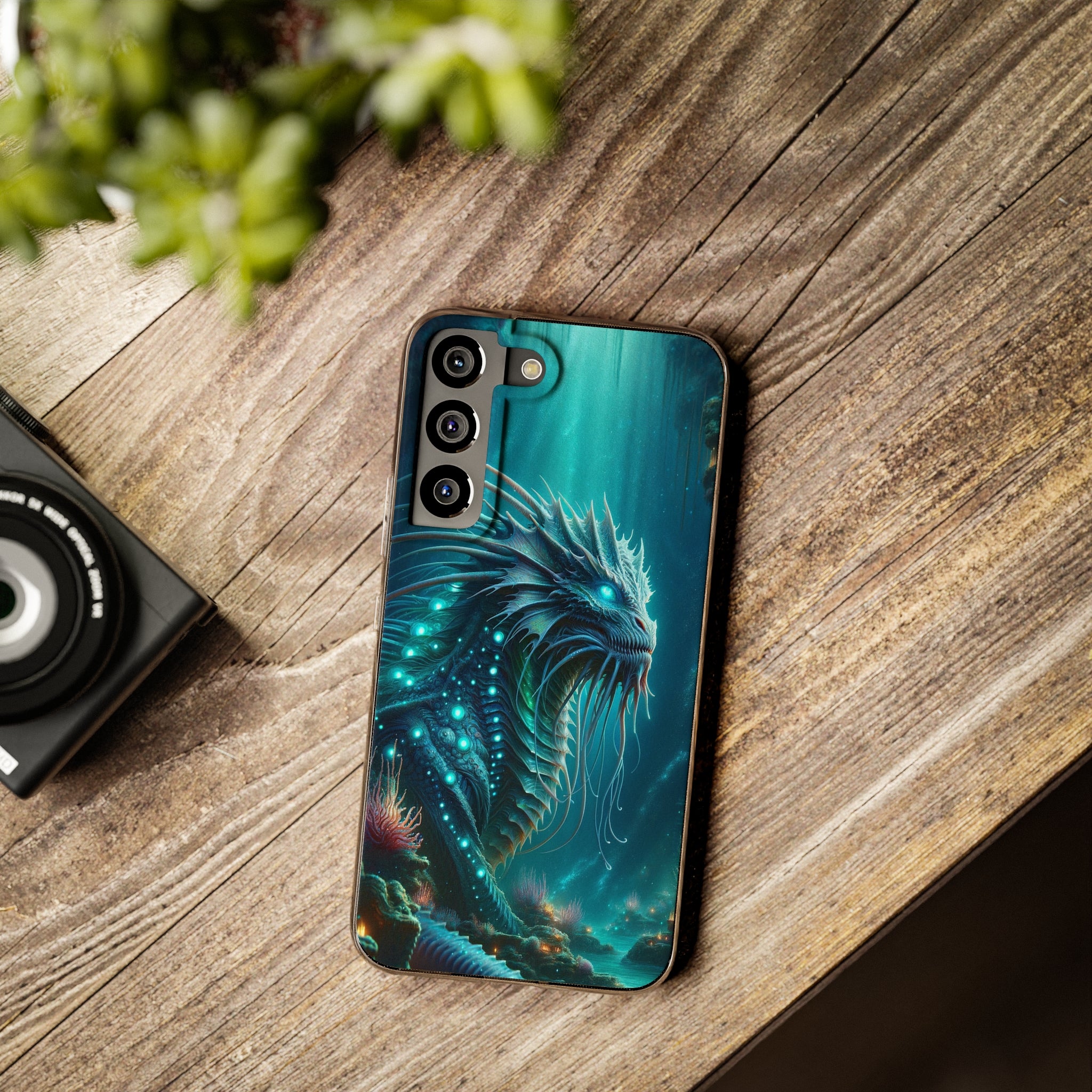 Sea monster - Soft Phone Case