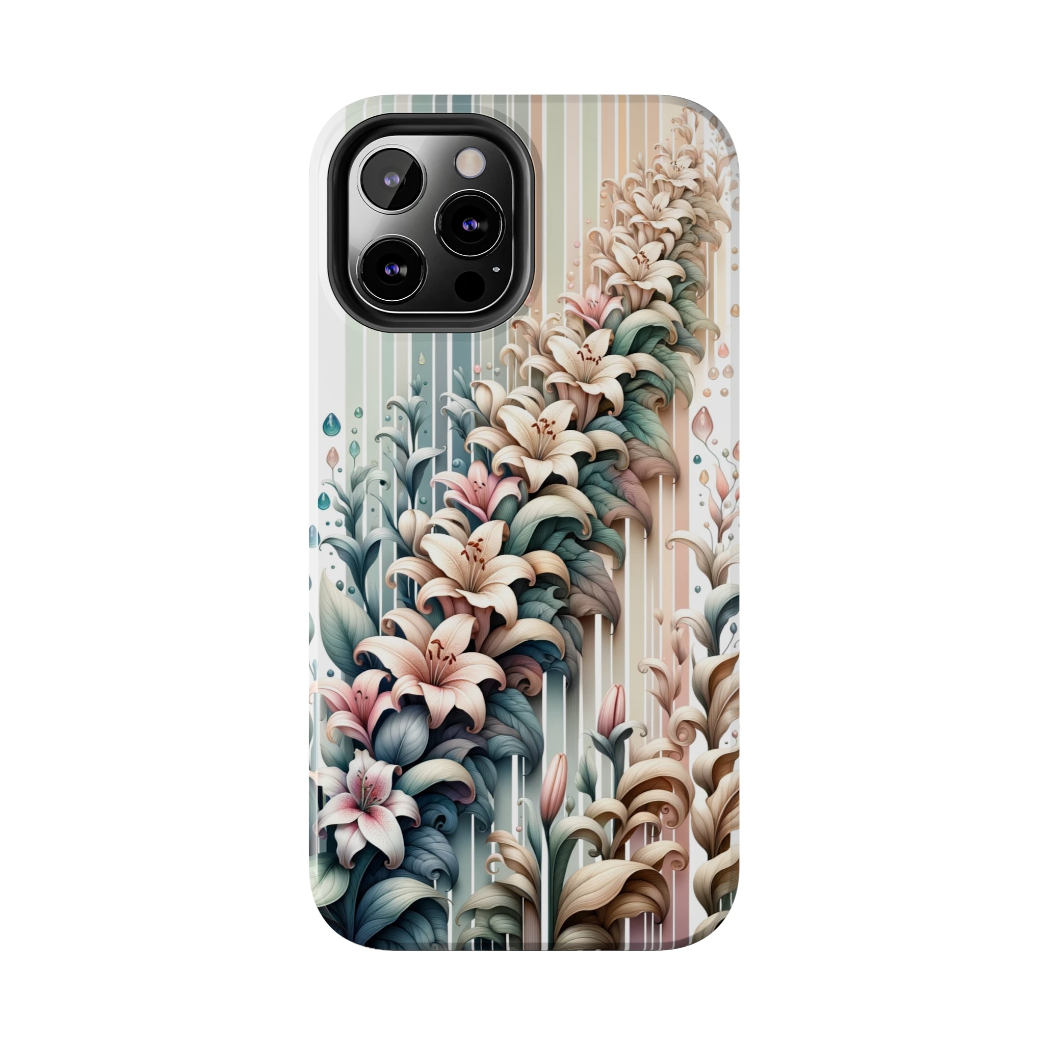 Pastel lilies - Tough Phone Case