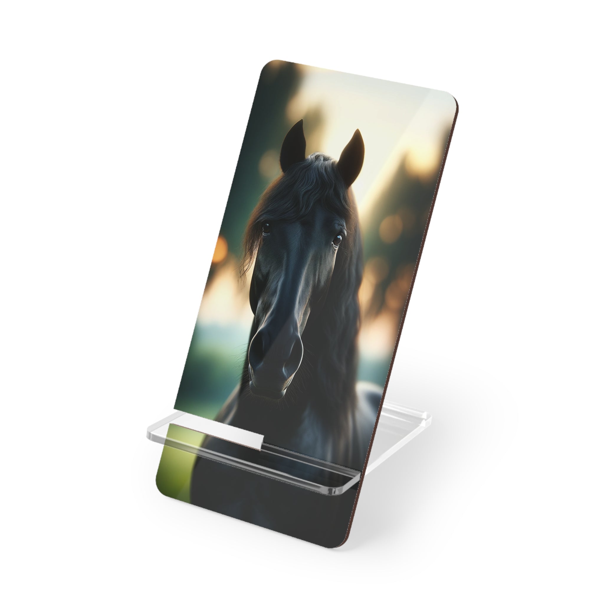 Black horse - Smartphone Stand