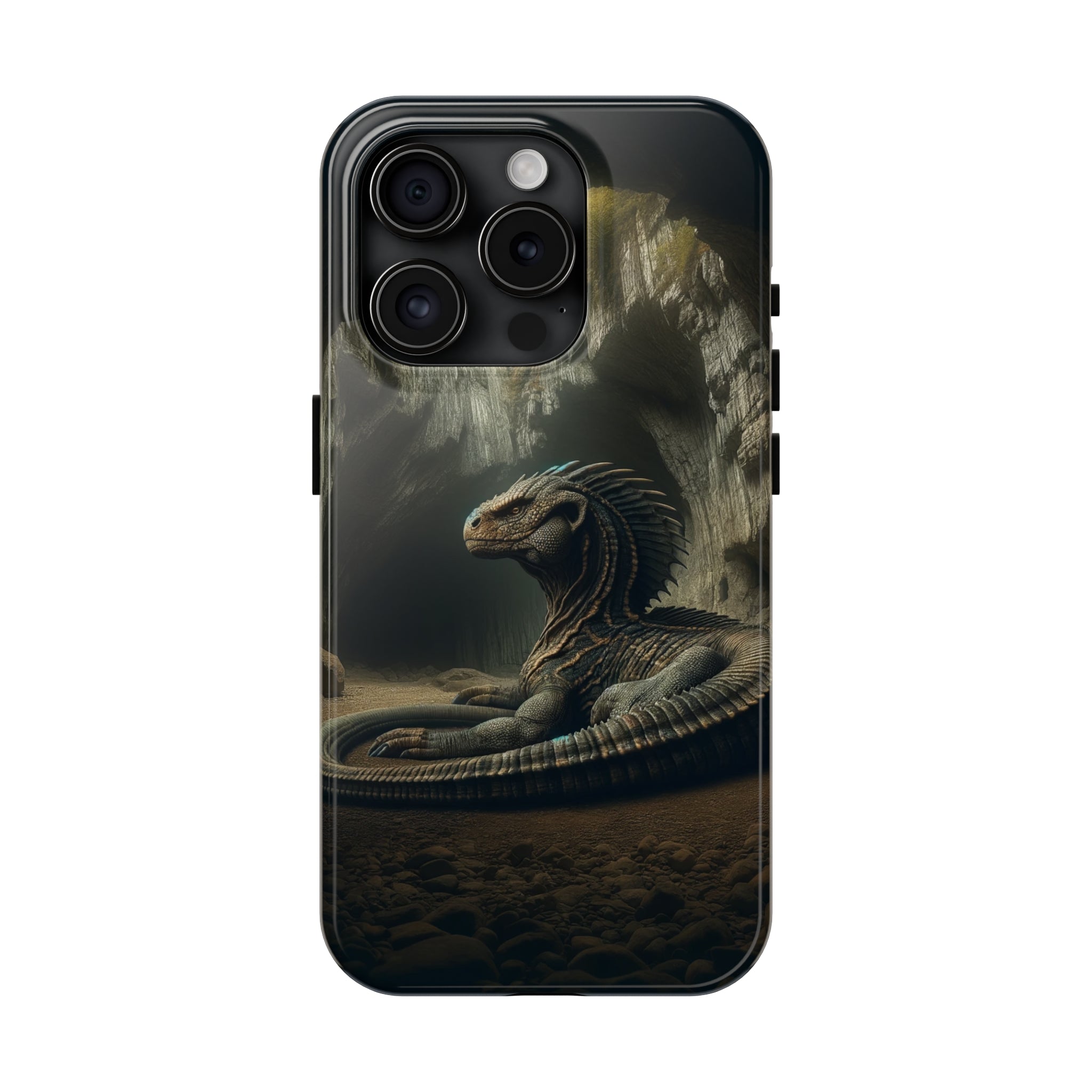 Basilisk in a cave - Tough Phone Case