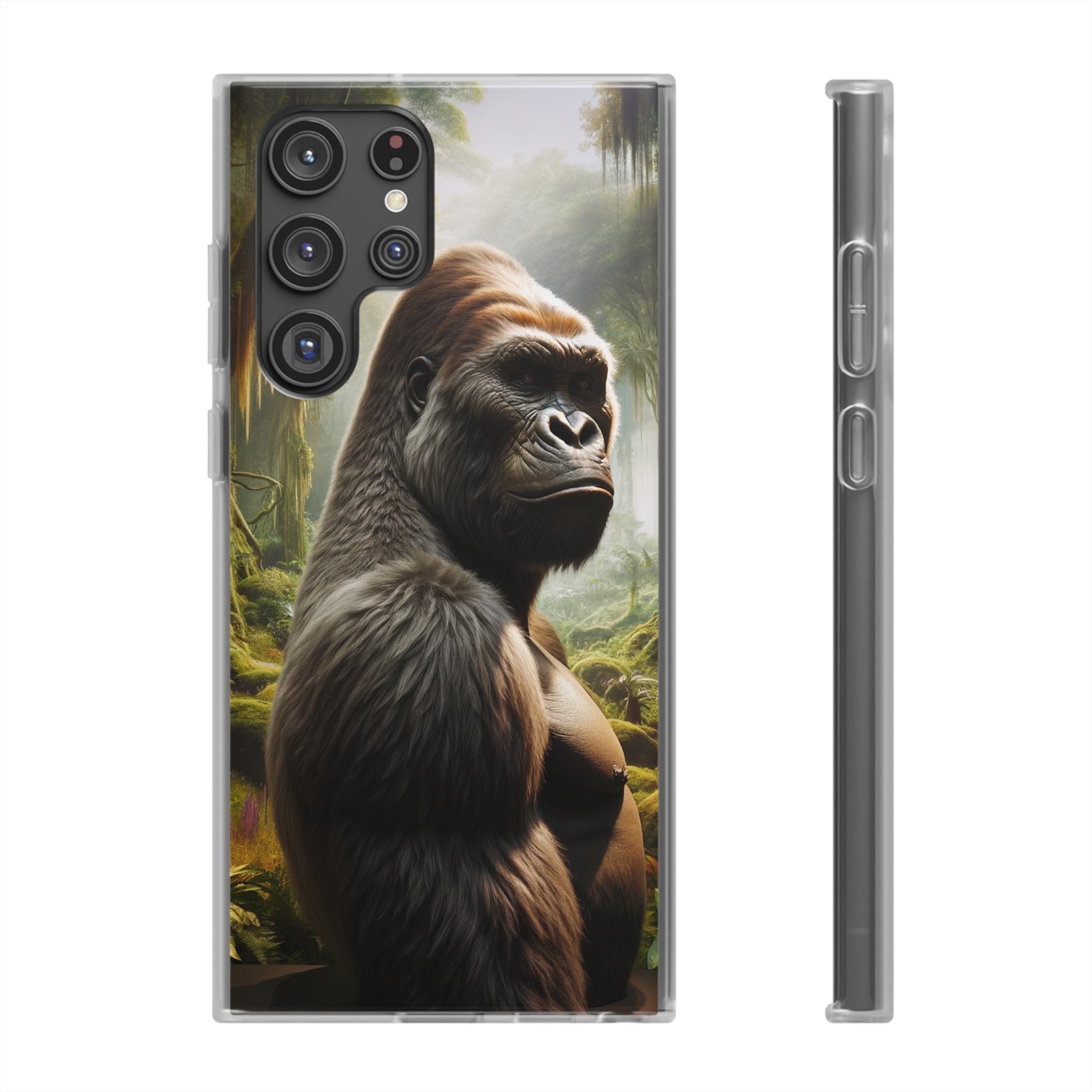 Curious Gorilla - Flexi Case (for Samsung only)