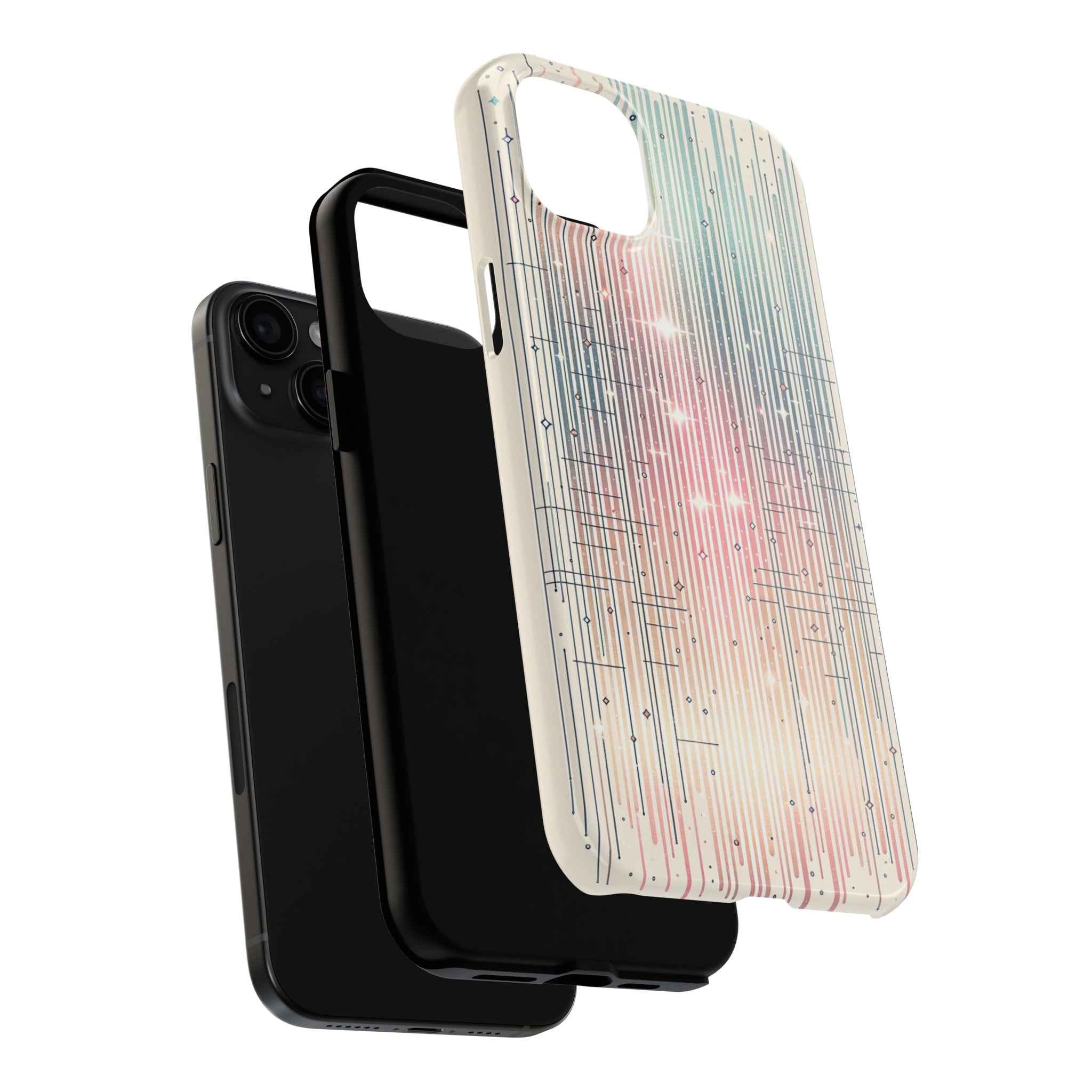 Pastel lines pattern - Tough Phone Case