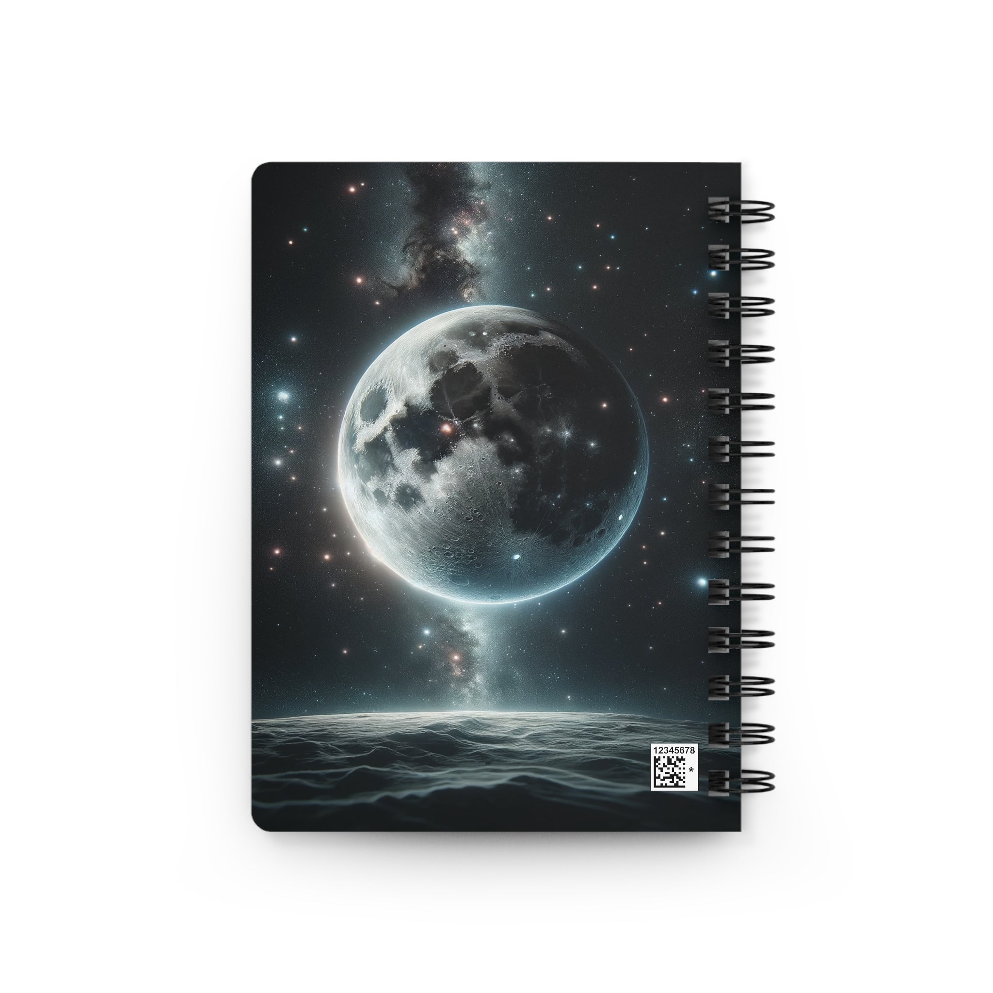 Moon 2 - Spiral Notebook