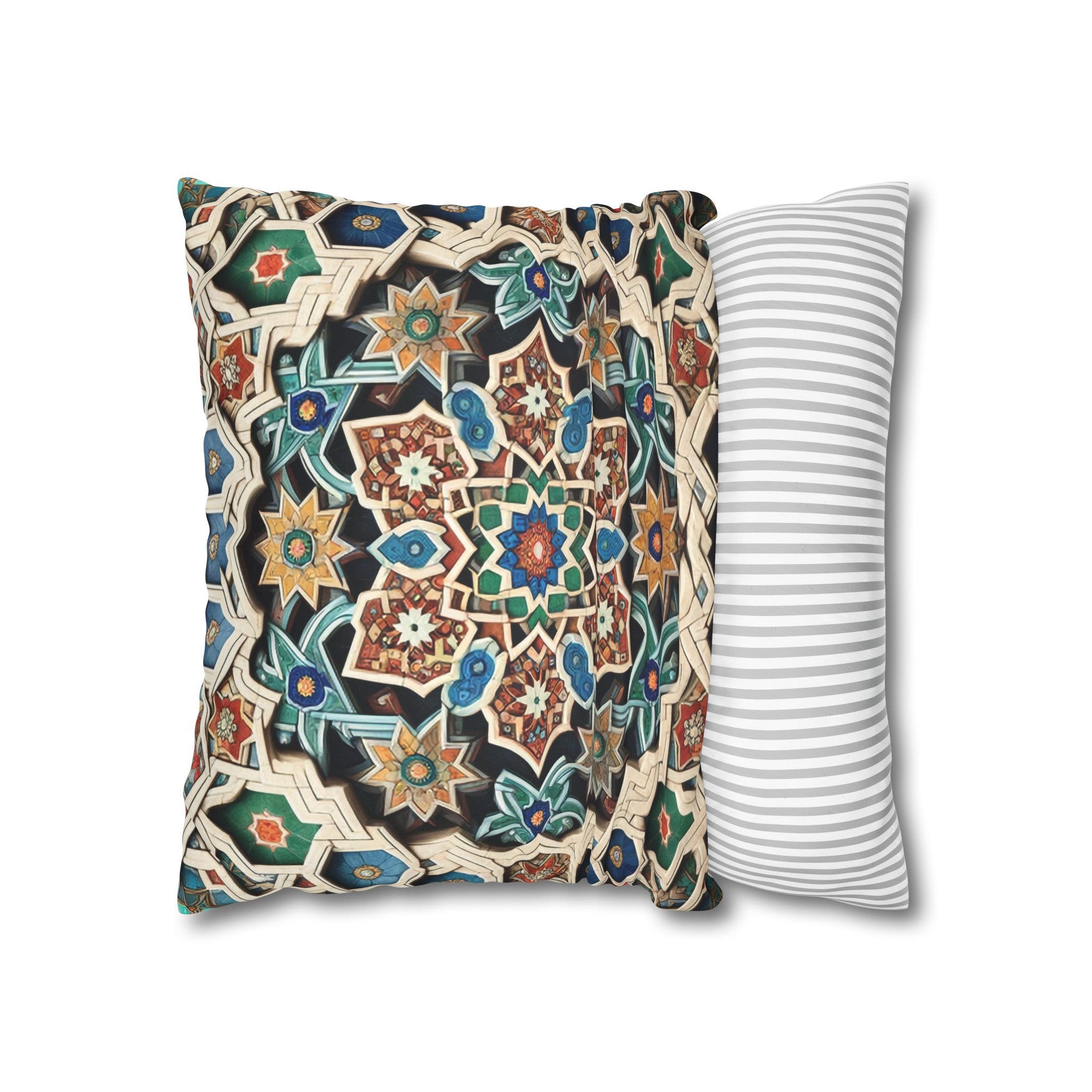 Persian Art (1) - Suede Square Pillowcase