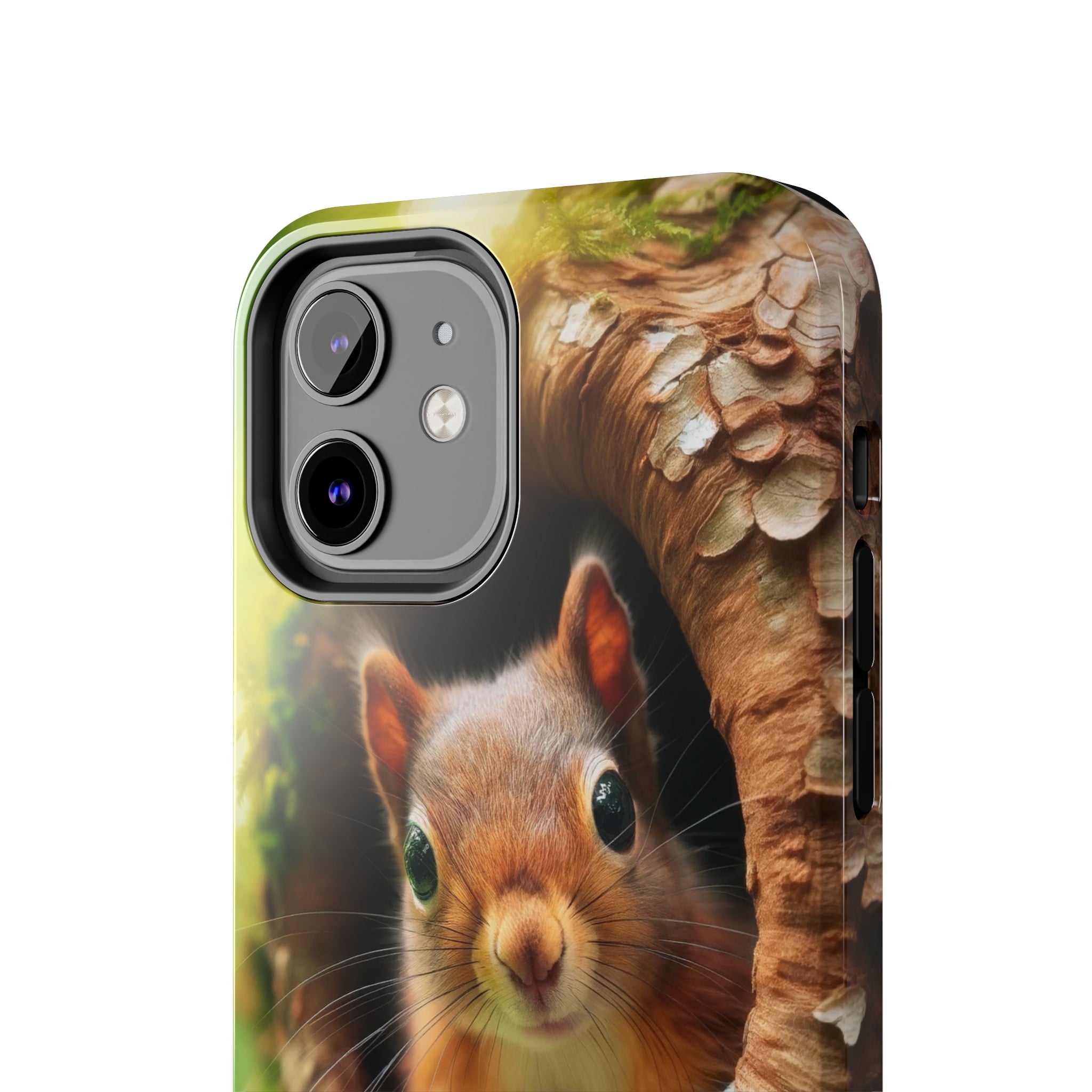 Squirrel in a tree - Tough Phone Case