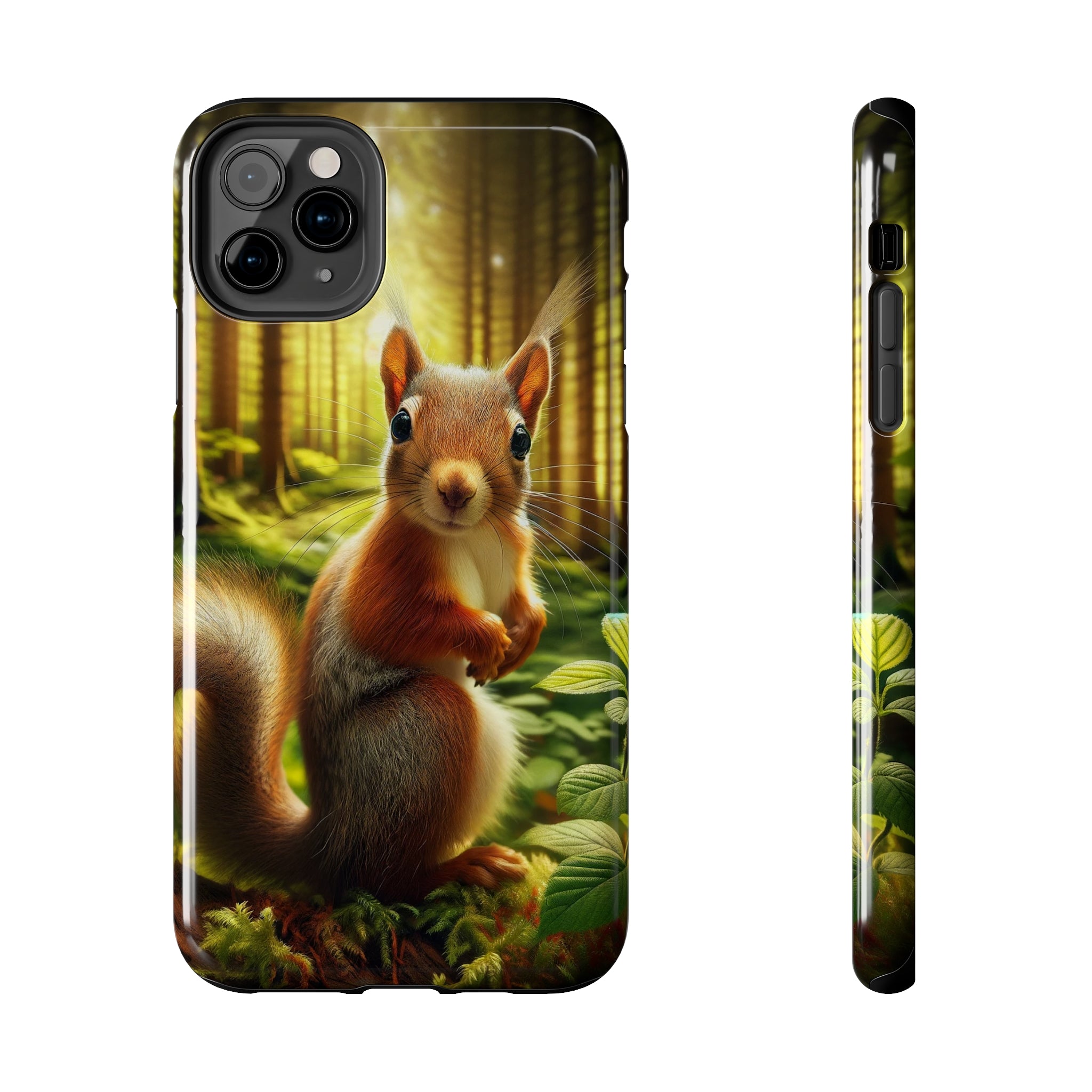 Curious squirrel - Tough Phone Case