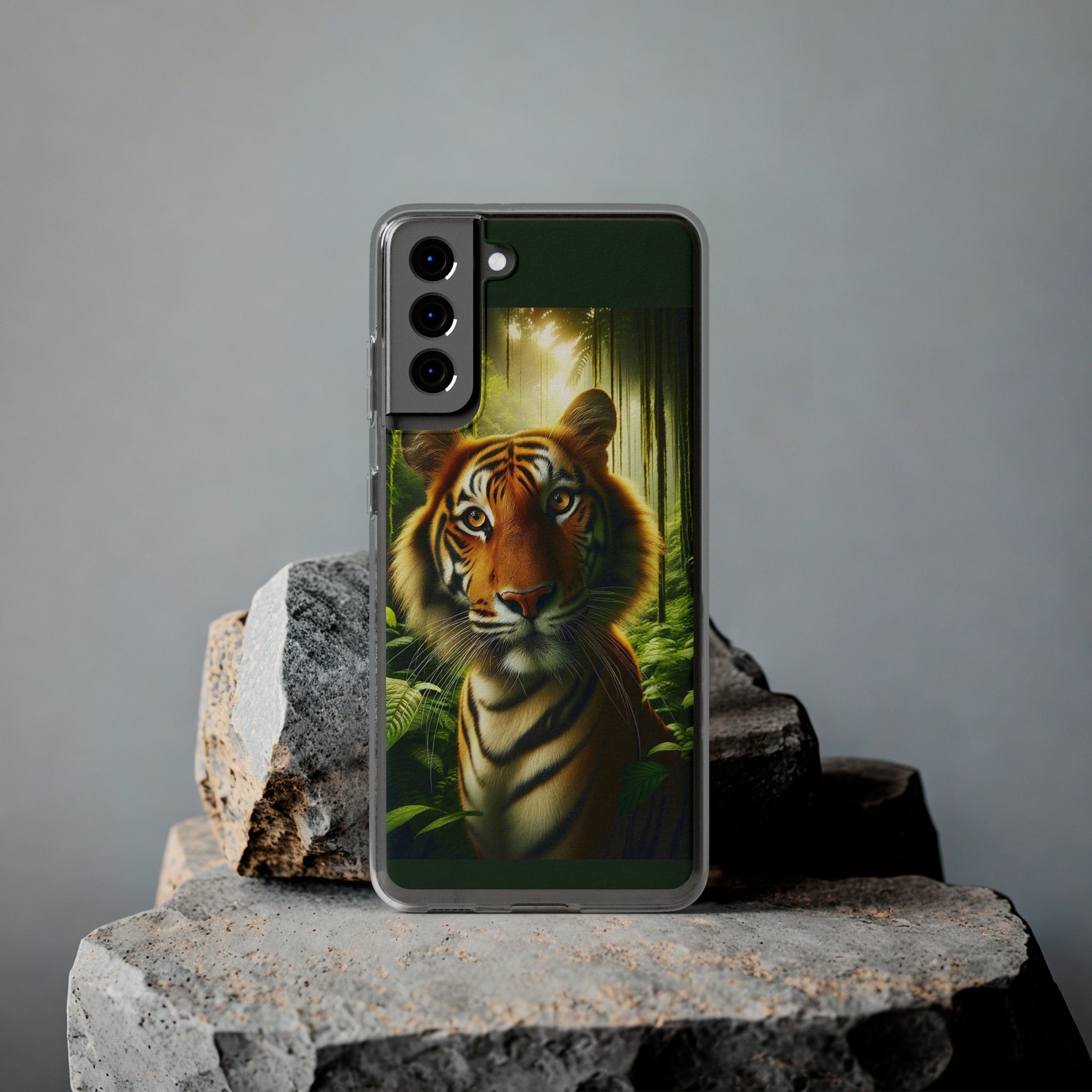 Curious Tiger - Soft Phone Cases