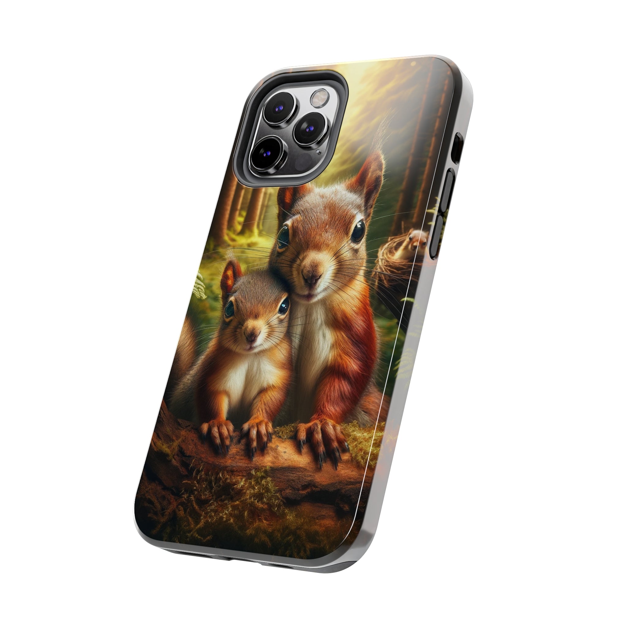 Two squirrels - Tough Phone Case