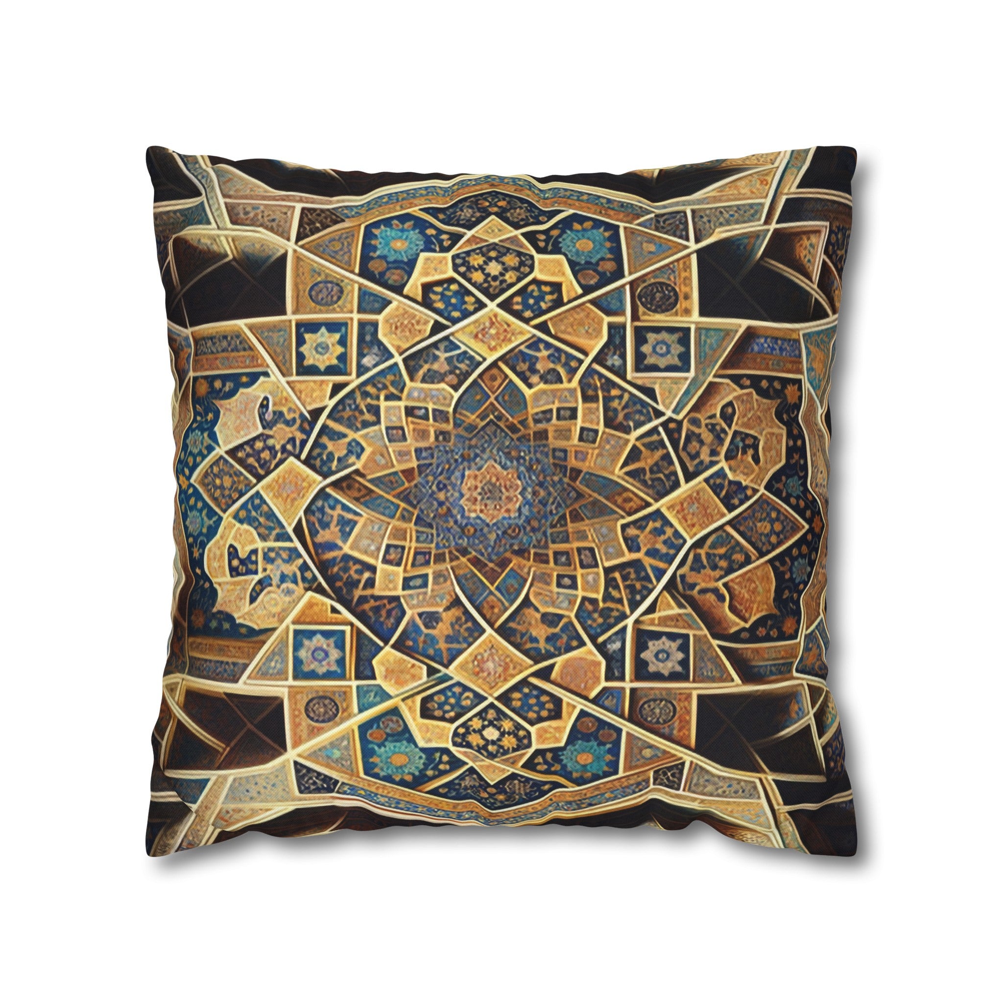 Persian Art (3) - Polyester Square Pillowcase