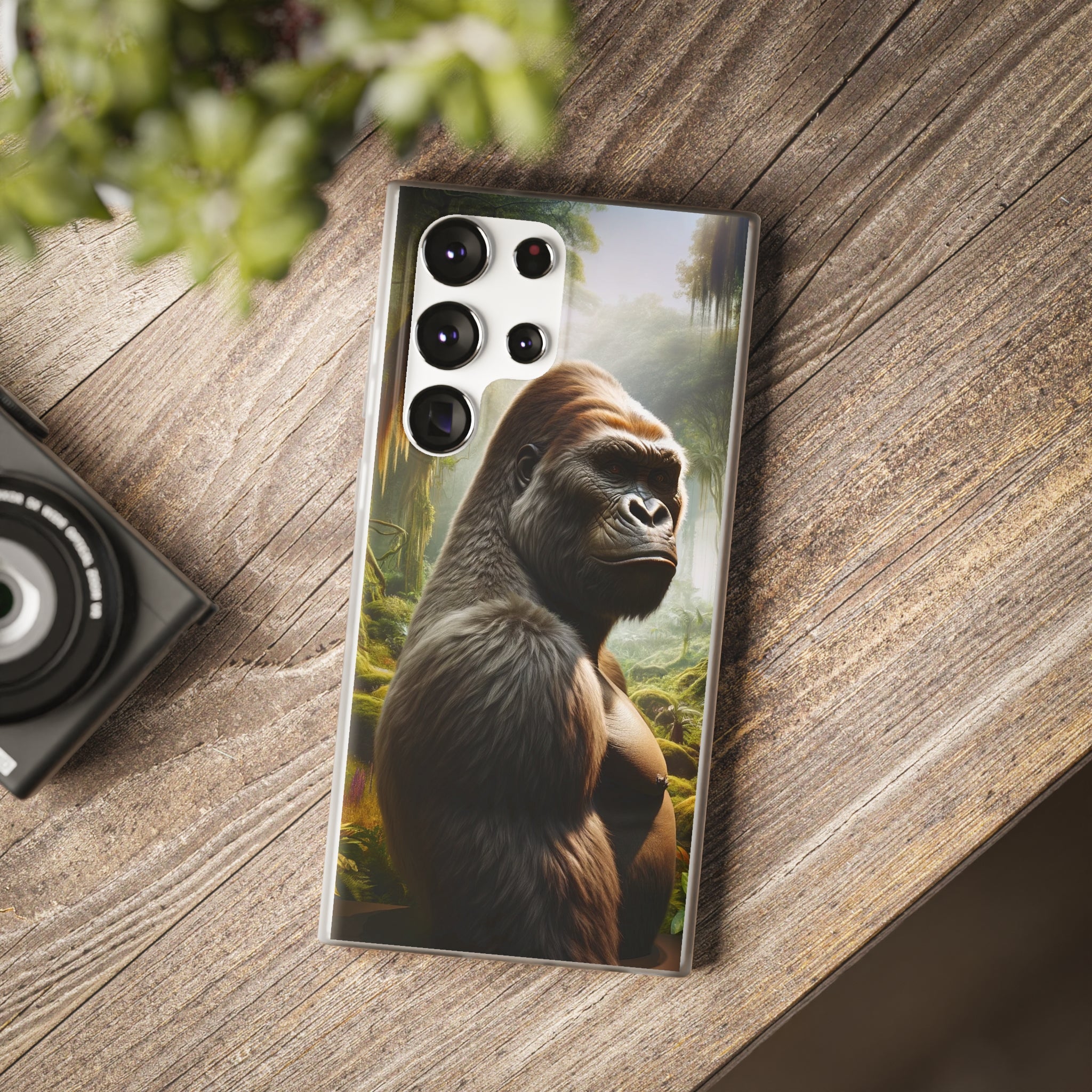 Curious Gorilla - Flexi Case (for Samsung only)