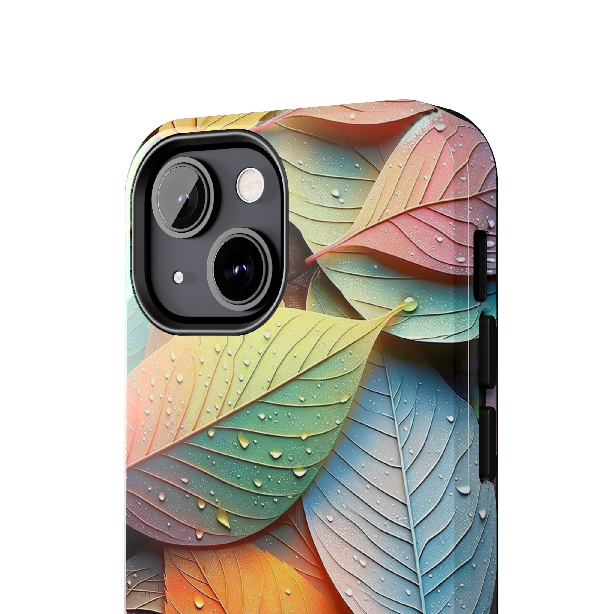 Pastel coloured leaves - Tough Phone Case