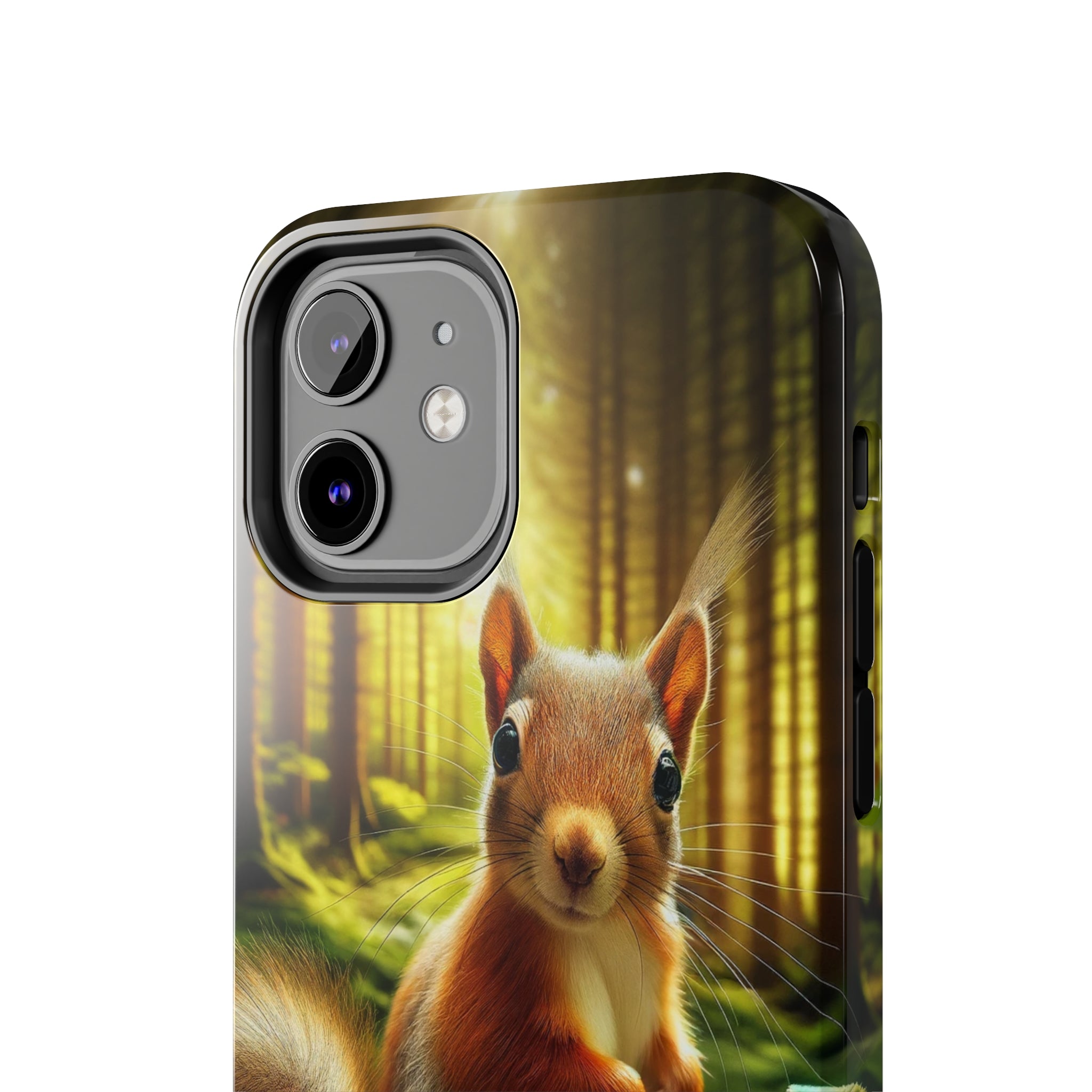 Curious squirrel - Tough Phone Case