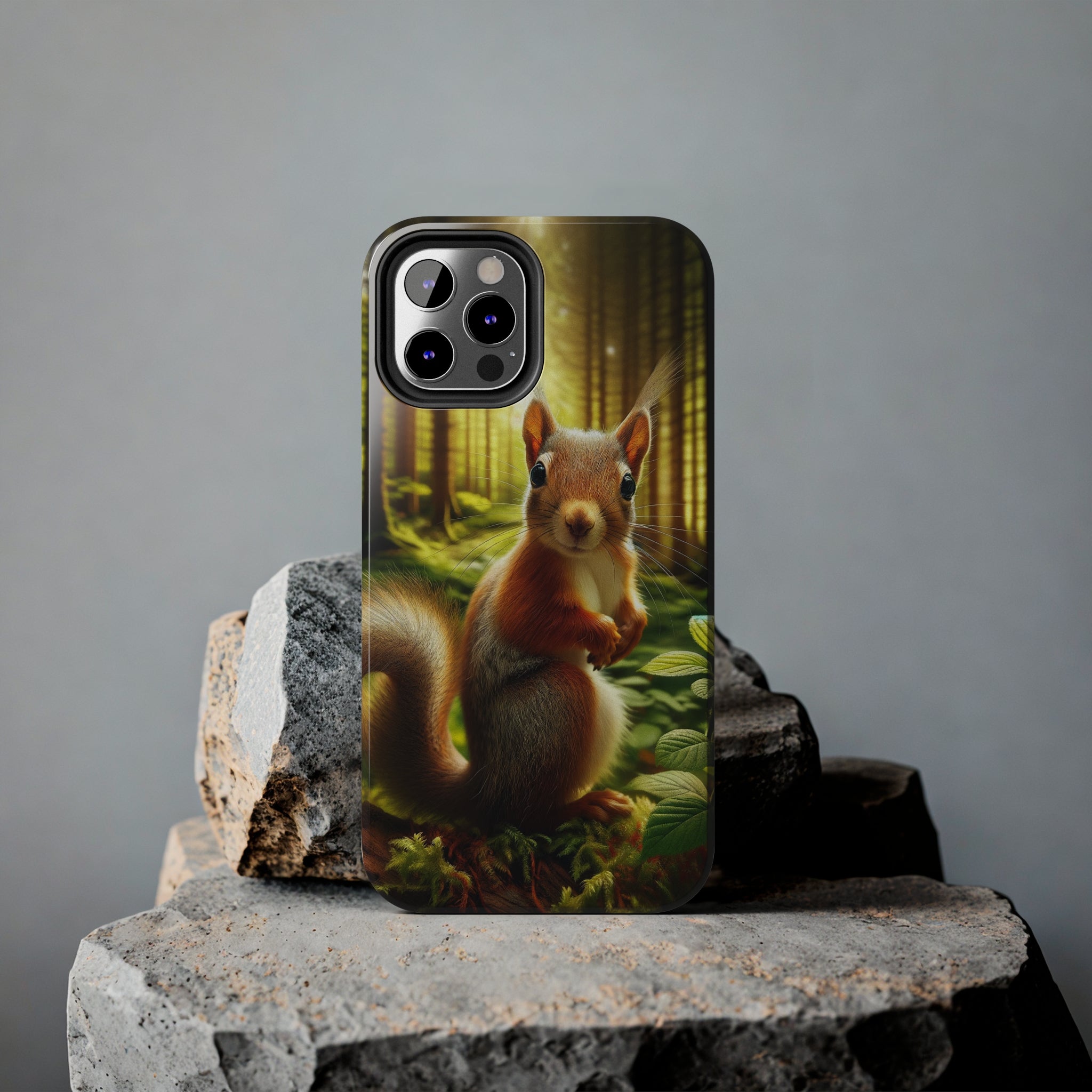 Curious squirrel - Tough Phone Case