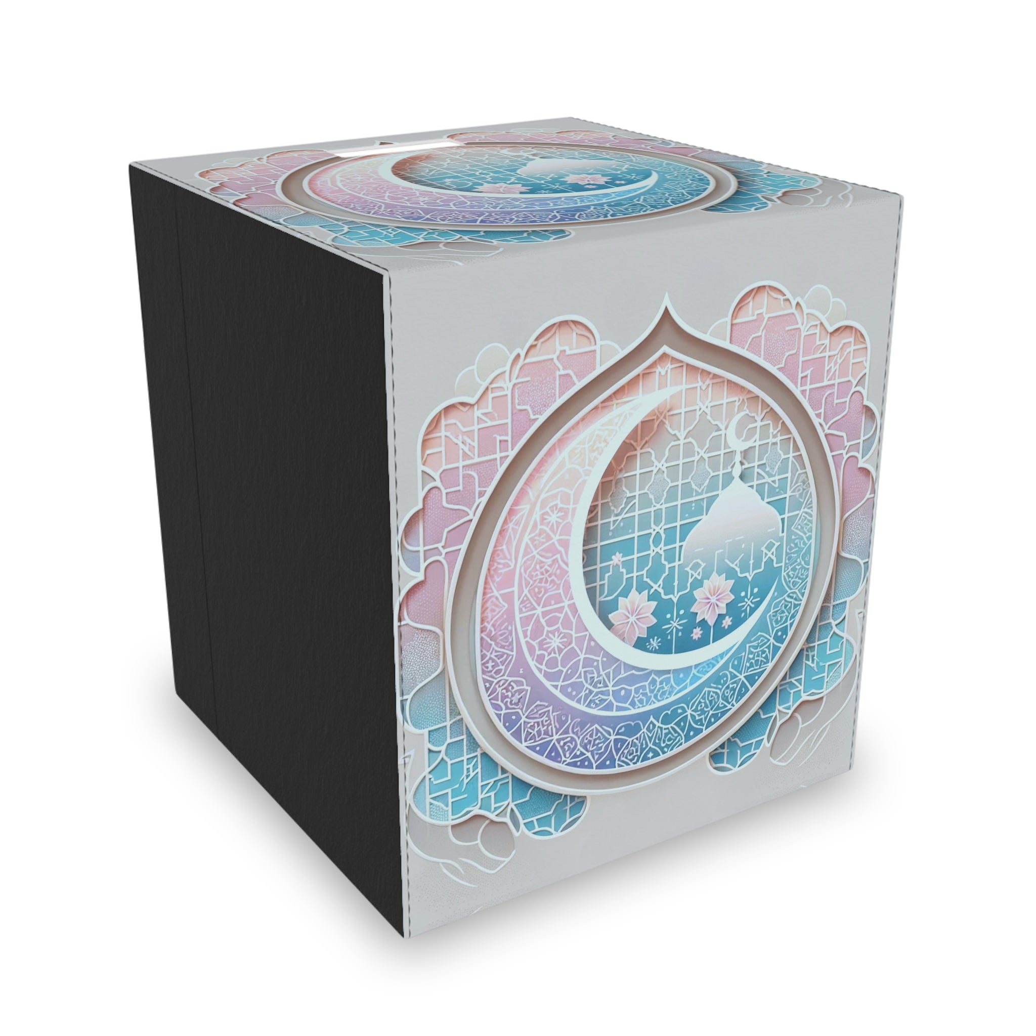 Islamic Art: Pink moon - Storage Box