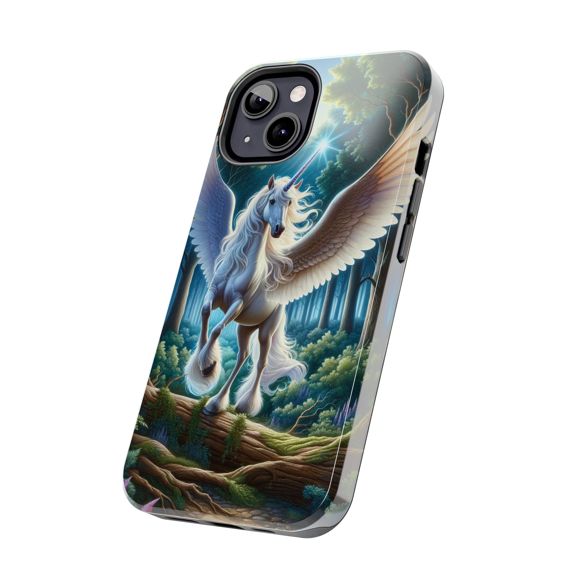 Landing Unicorn - Tough Phone Case