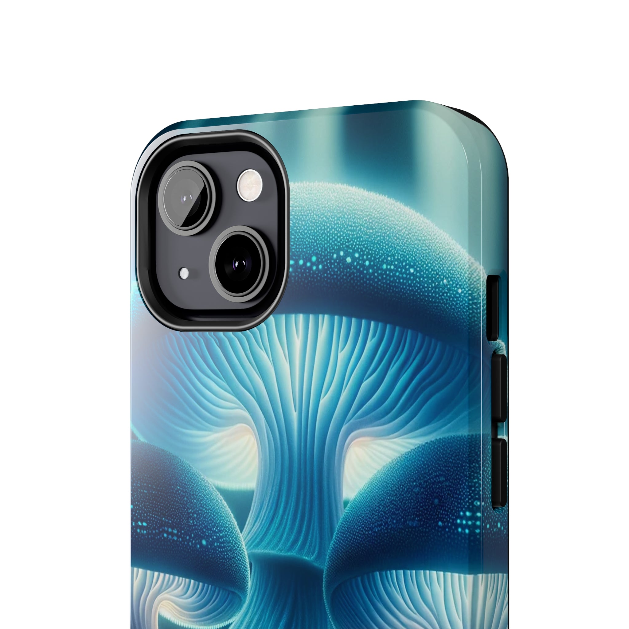 Blue Mushrooms - Tough Phone Case