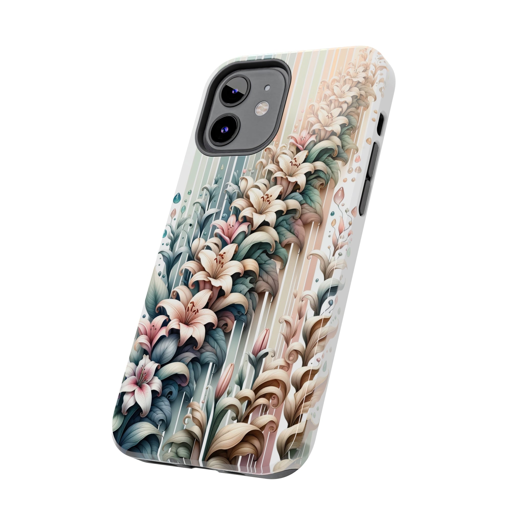 Pastel lilies - Tough Phone Case