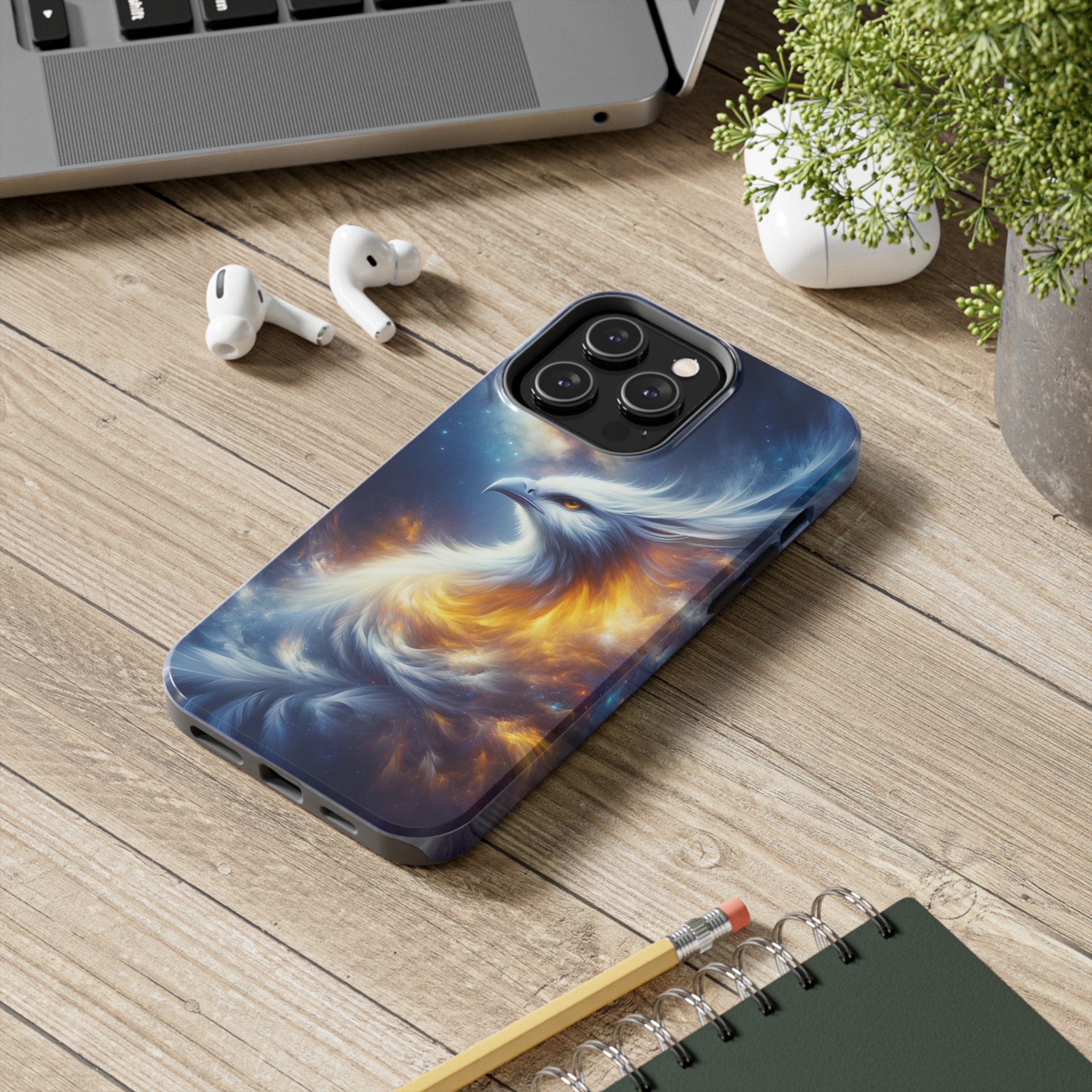 White Phoenix - Tough Phone Case