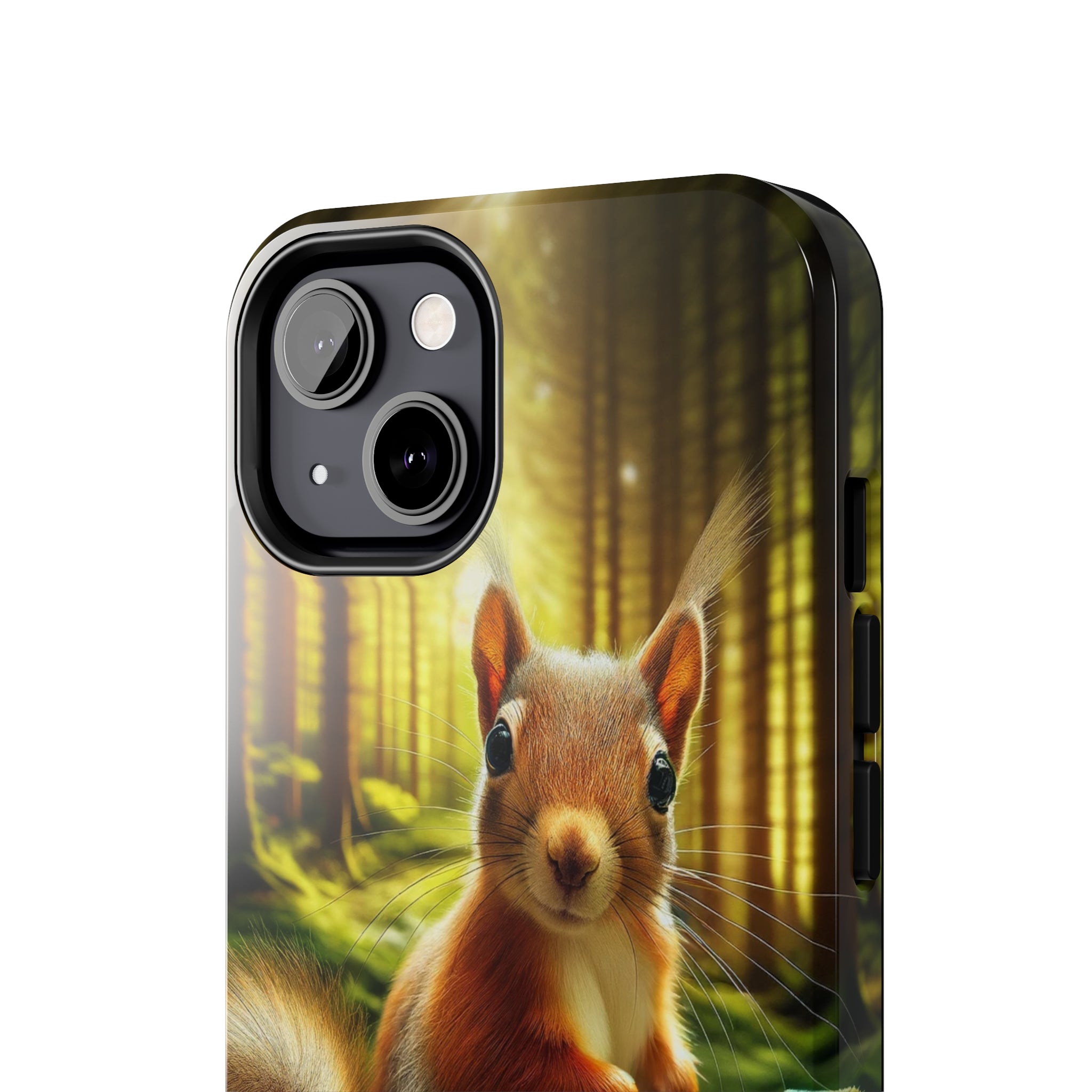 Curious squirrel - Tough Phone Case