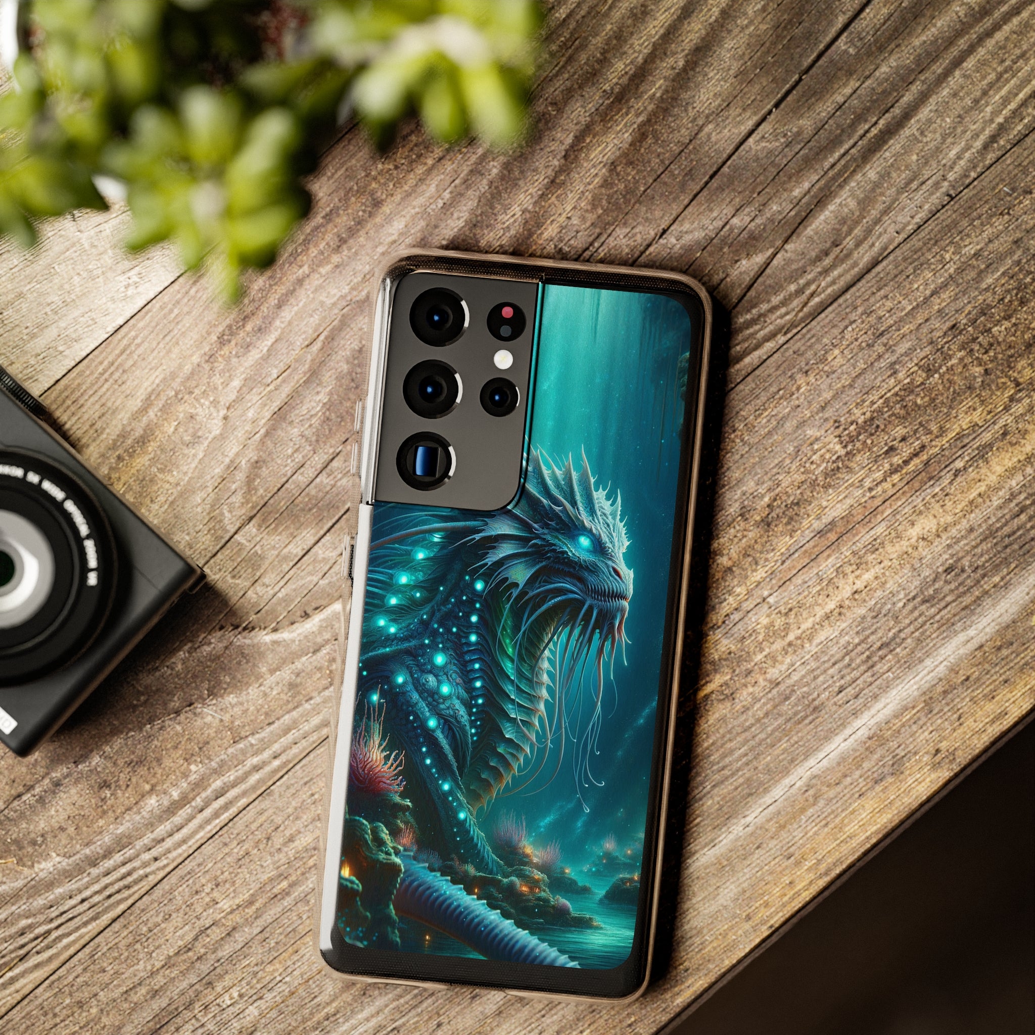 Sea monster - Soft Phone Case