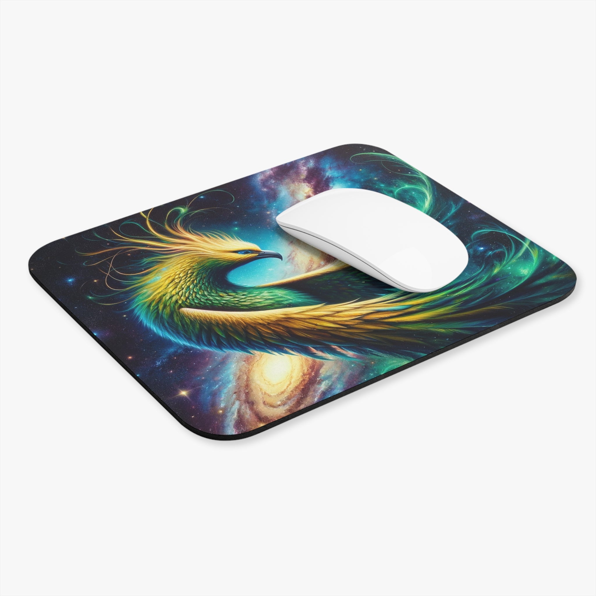 Green Phoenix - Mouse Pad (Rectangle)