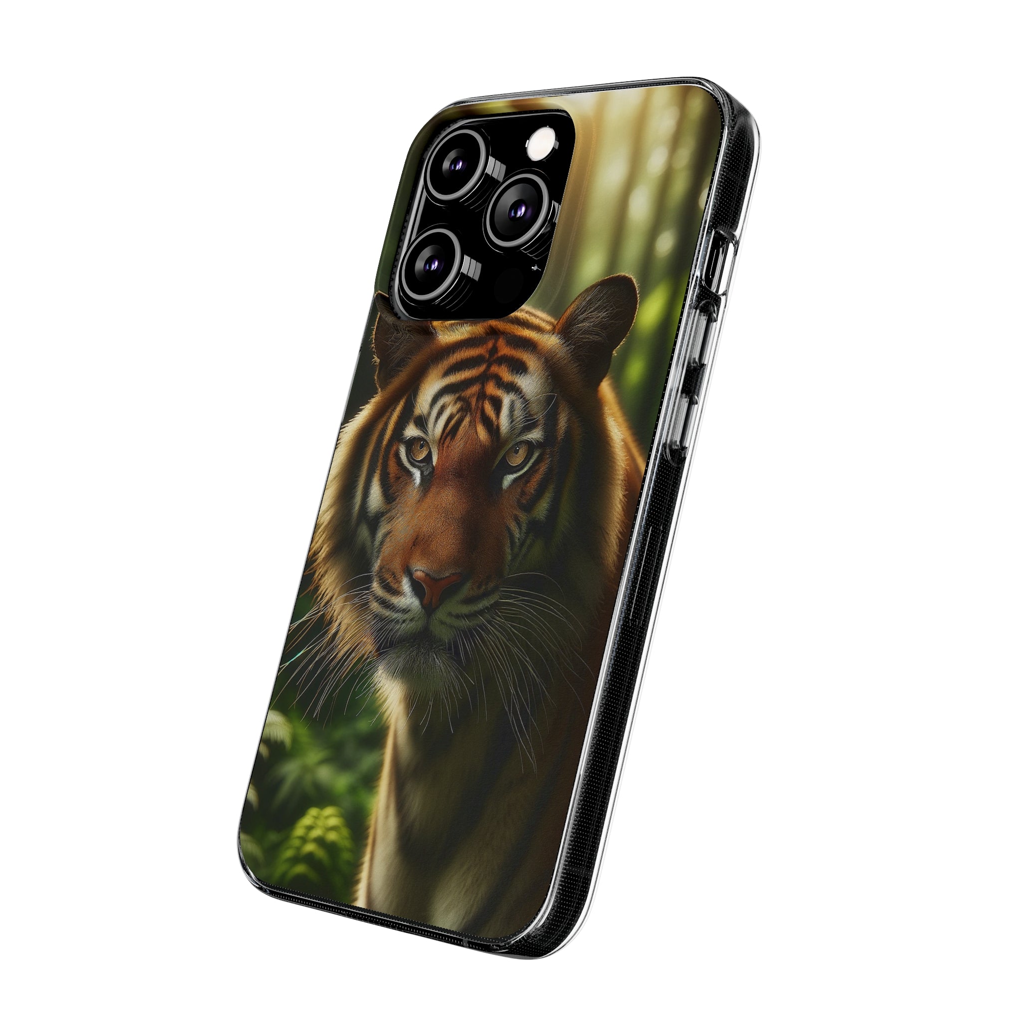 Curious Tiger - Soft Phone Case