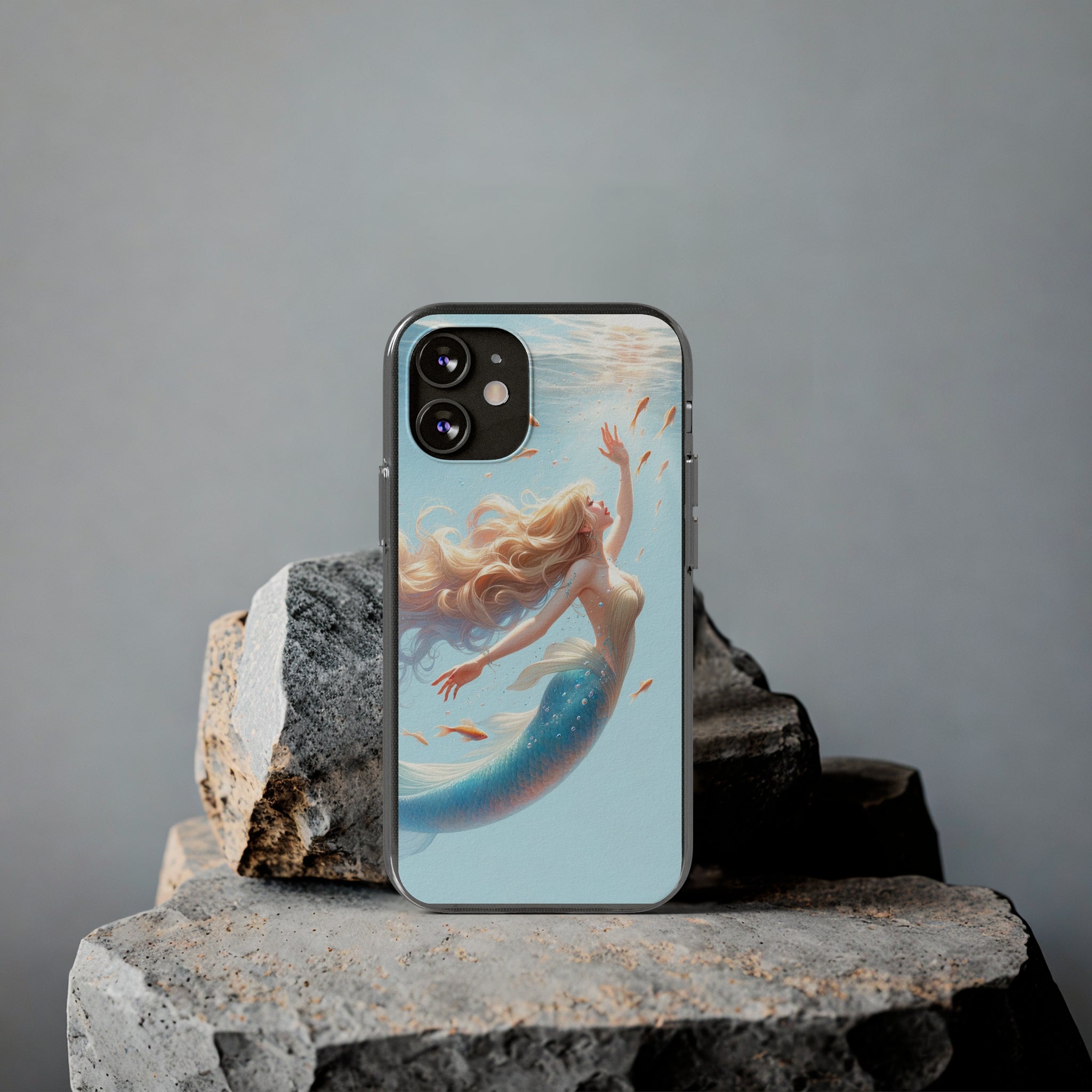 Blond Mermaid - Soft Phone Case